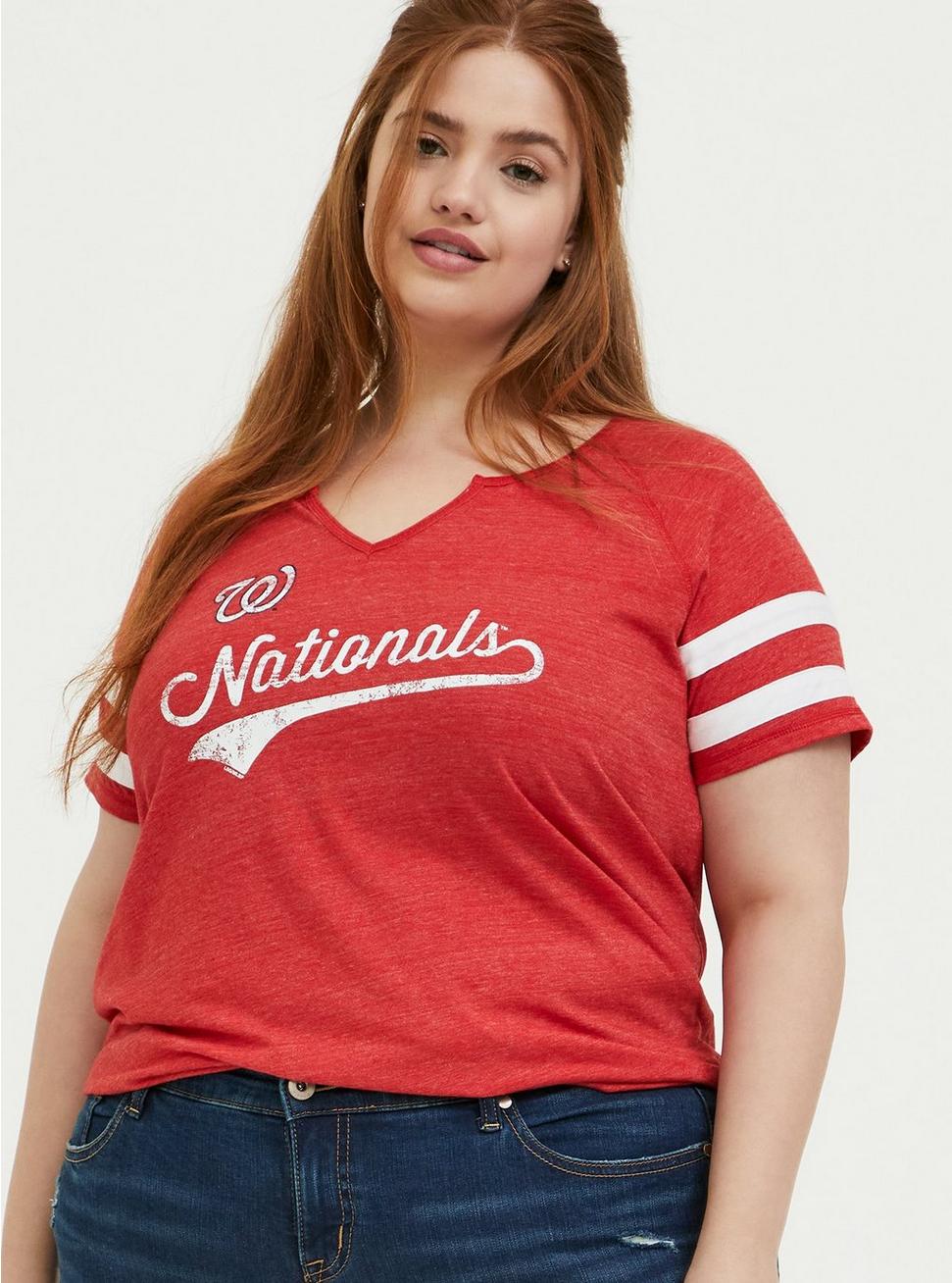 washington nationals plus size shirts