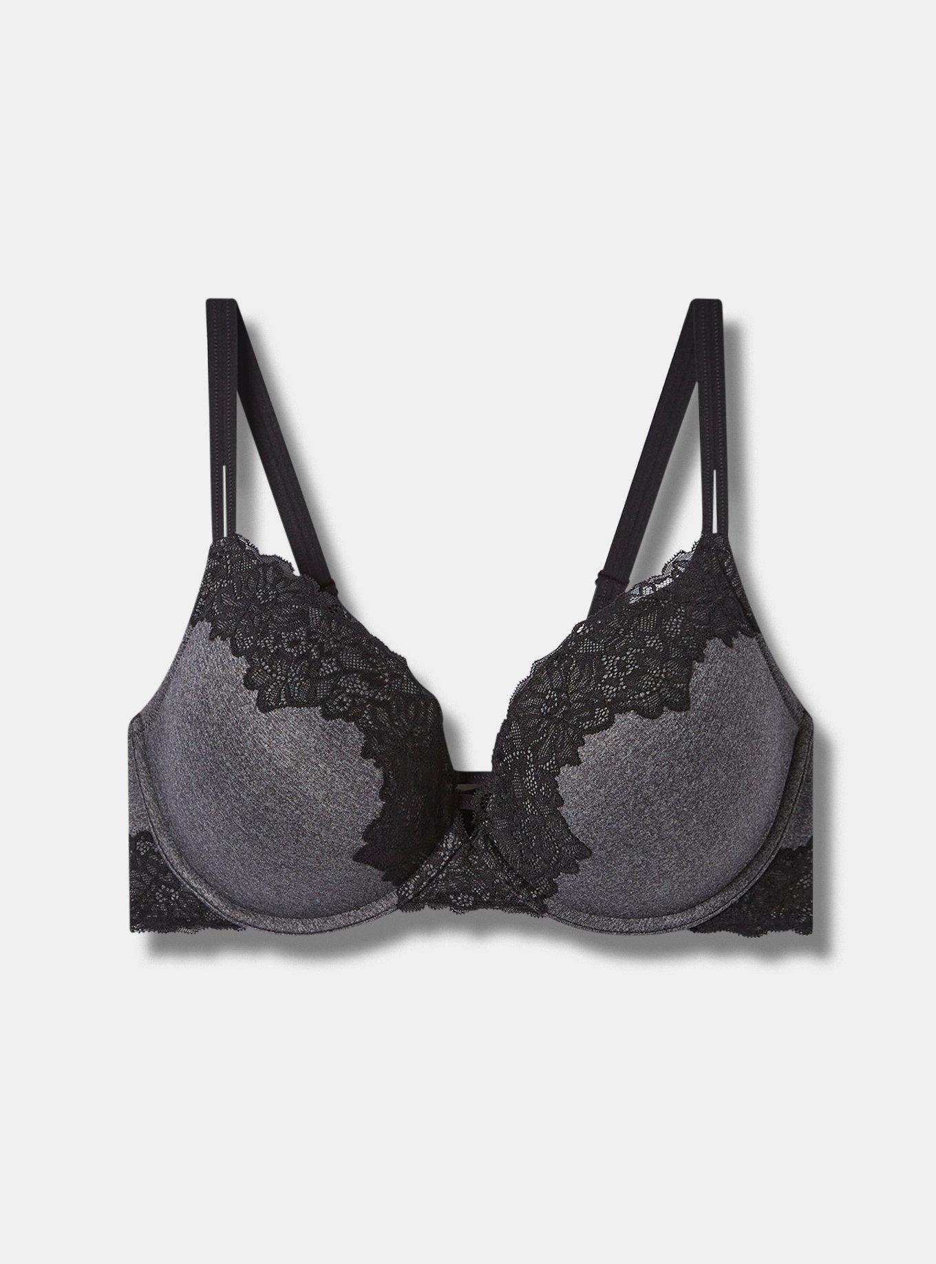 Plus Size - XO Plunge Push-Up Bra - Torrid