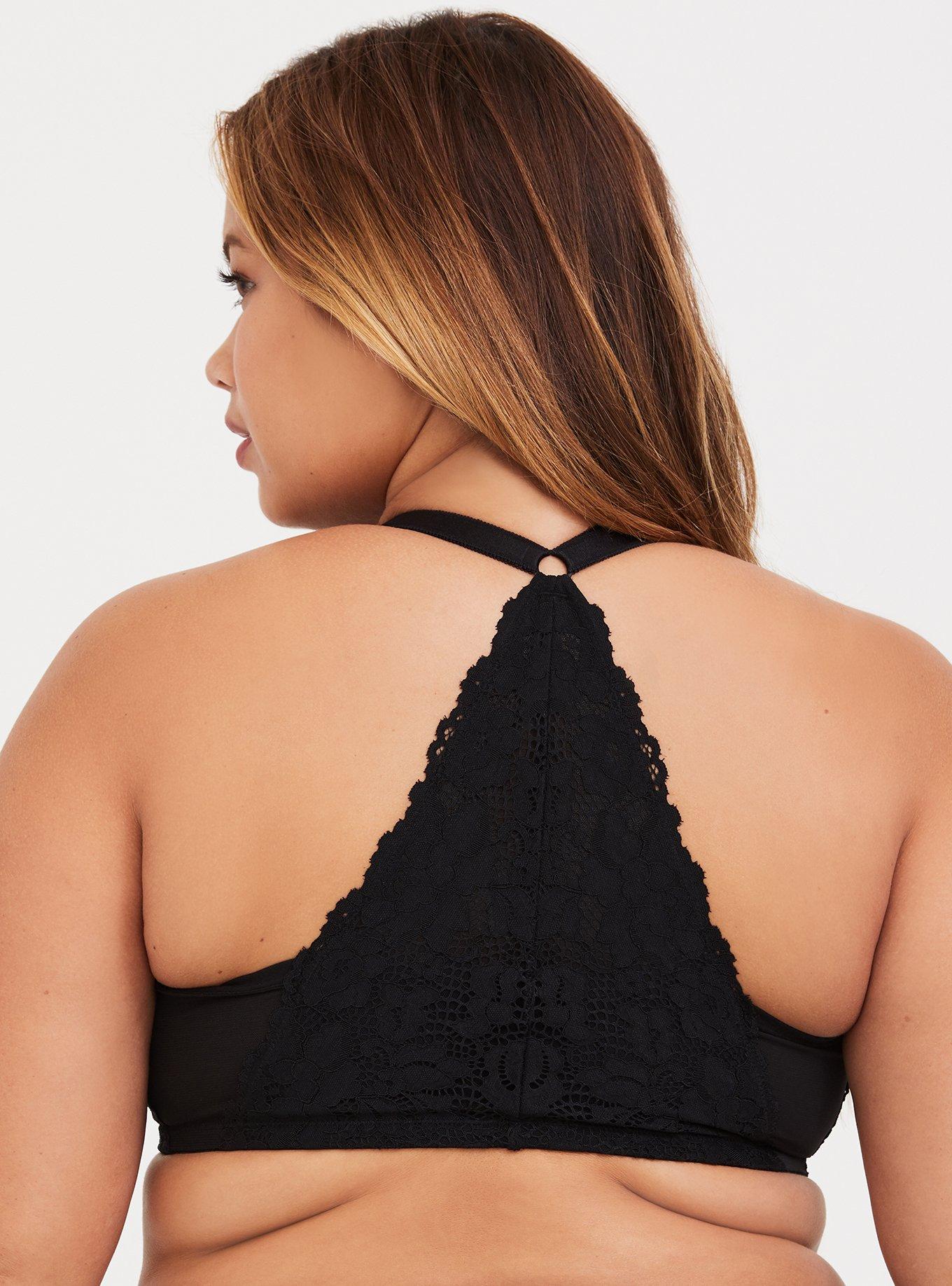 Perfect T-Shirt Front-Close Bra, RICH BLACK, alternate