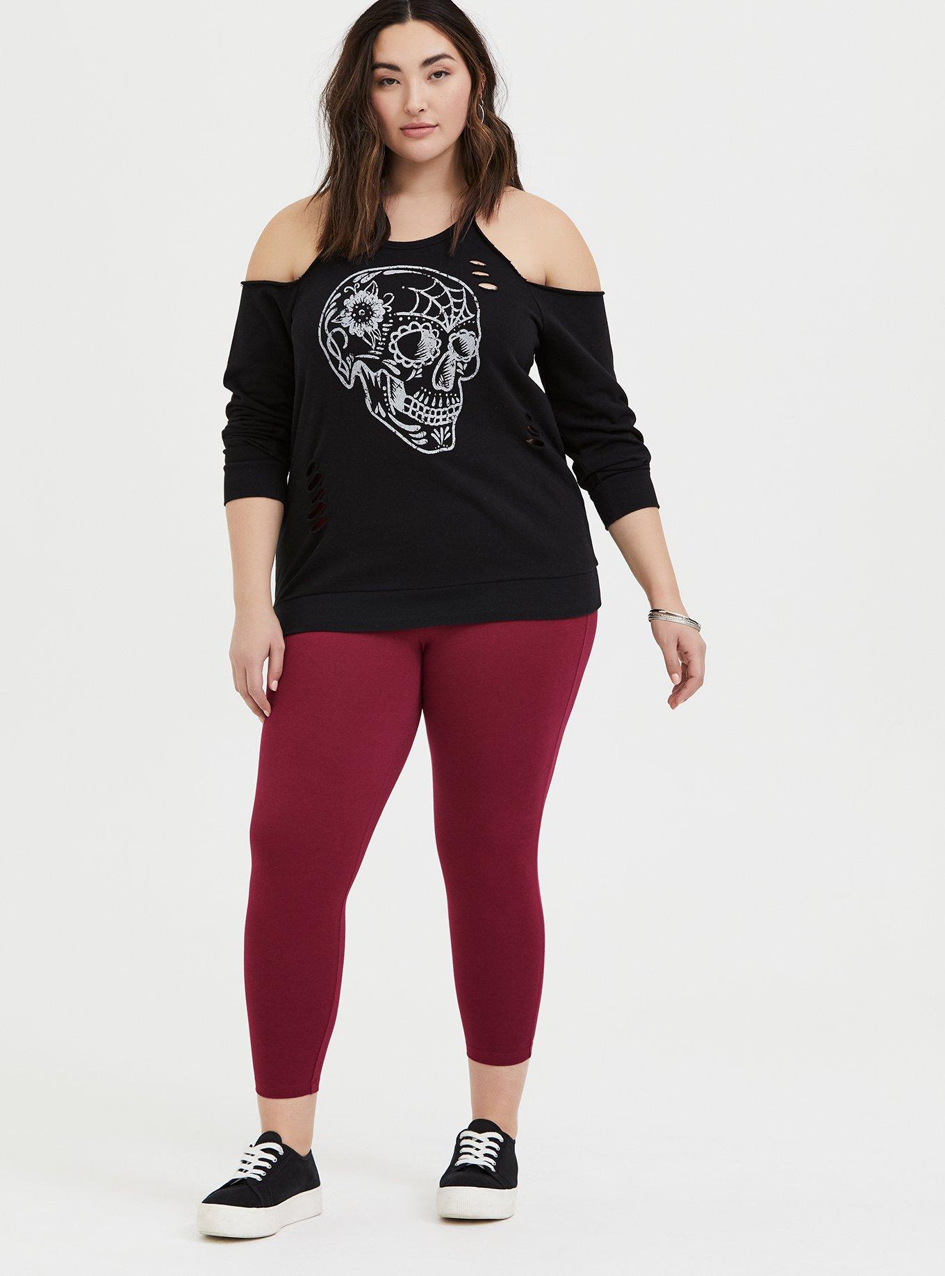 Plus size distressed sweatshirt shop