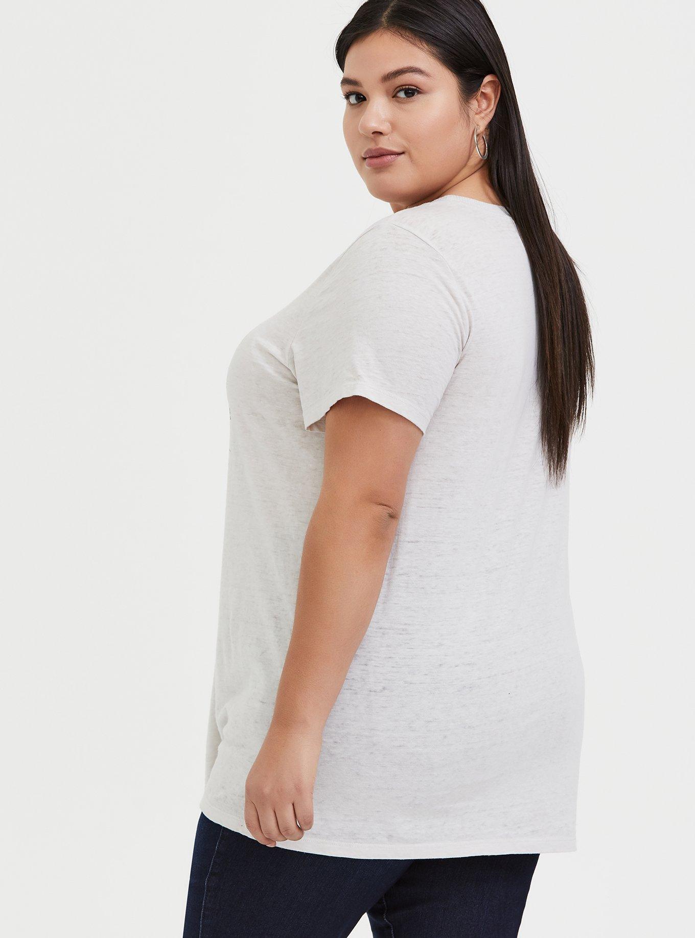 Plus Size Desert Dreaming Classic Fit Crew Tee - Vintage Burnout Oatmeal, WIND CHIME, alternate