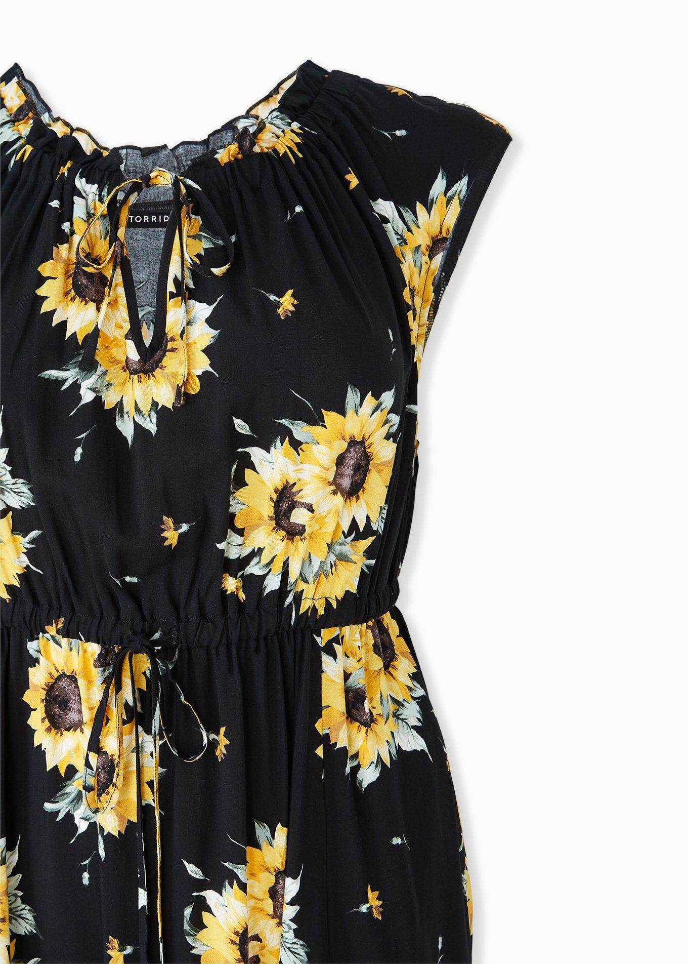 Torrid shop sunflower dress