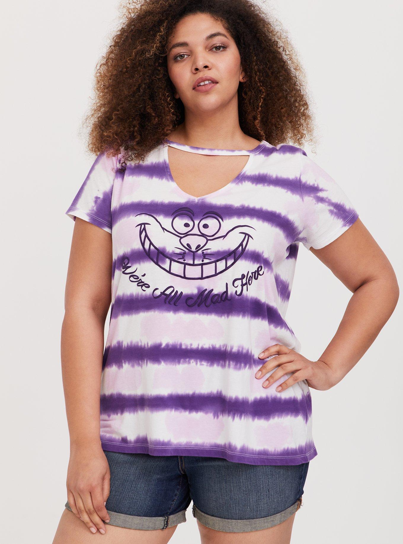 Cheshire cat outlet tie dye shirt