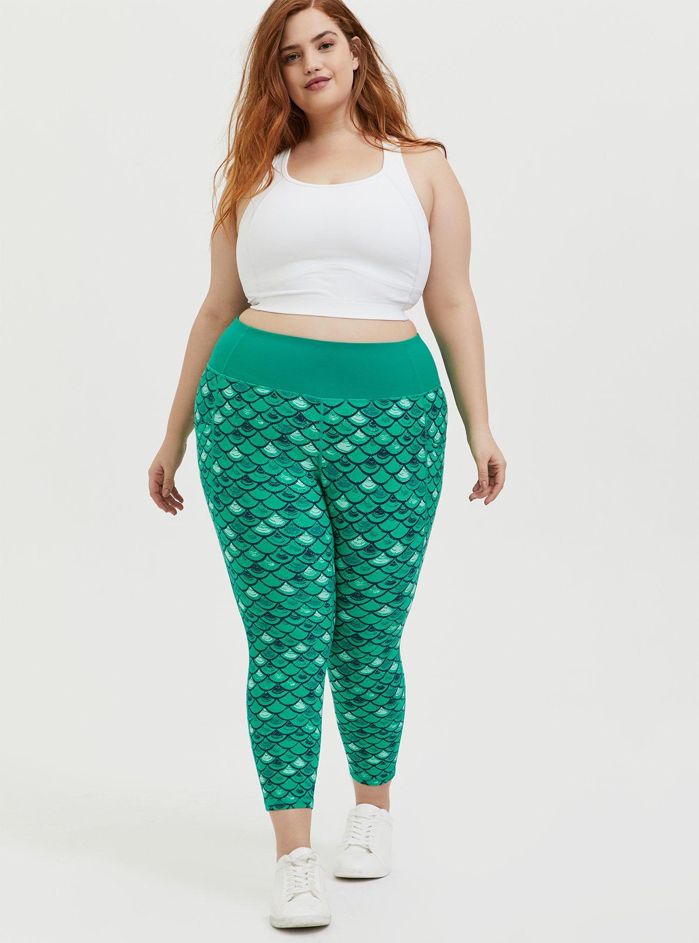 Torrid Her Universe Little Mermaid Ursula Cropped Leggings 2X NWOT