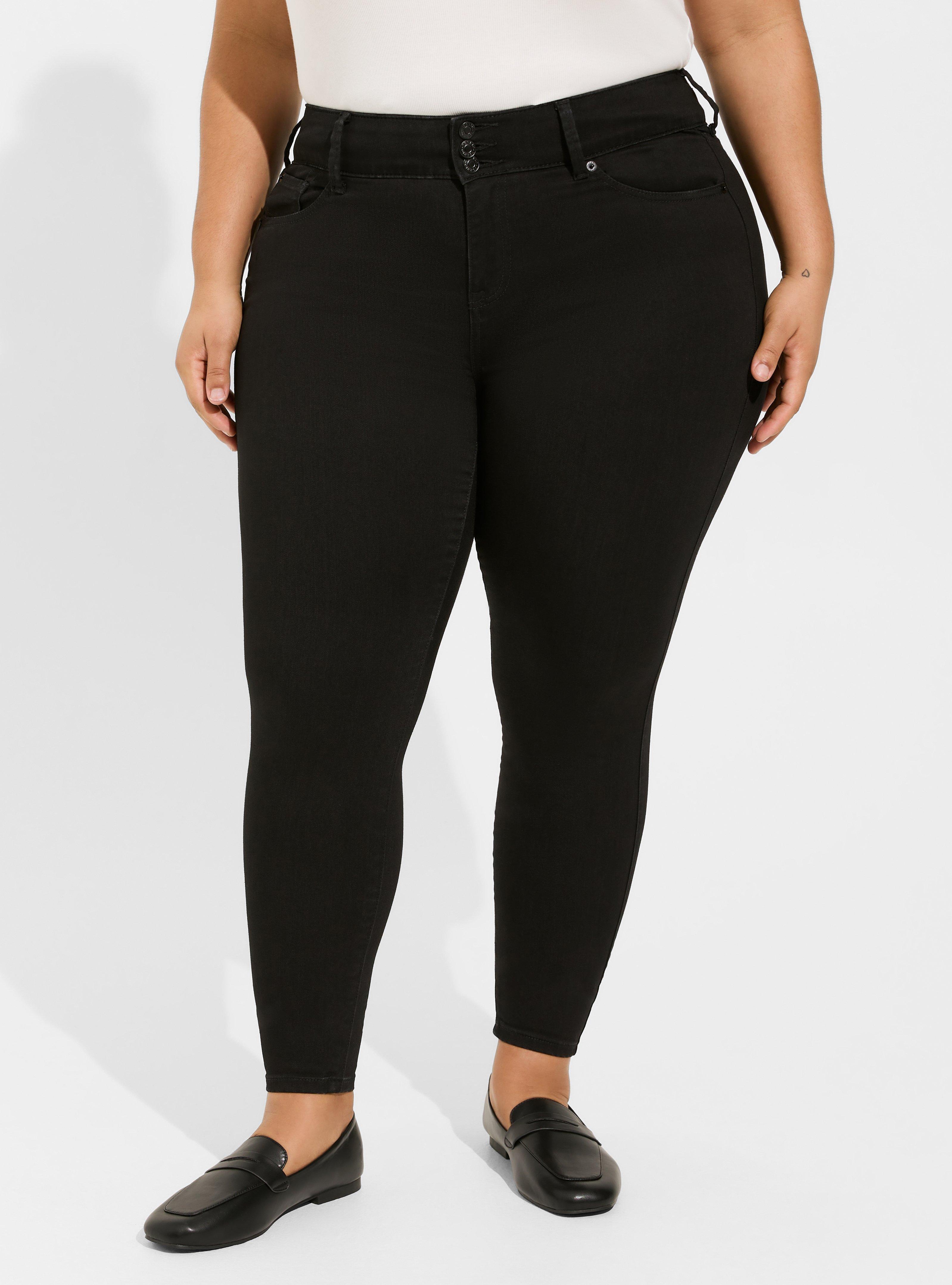 NO BOUNDARIES STAIGHT LEG JEGGING JEANS  High waisted black jeans, Ripped  jeggings, Cropped jeggings