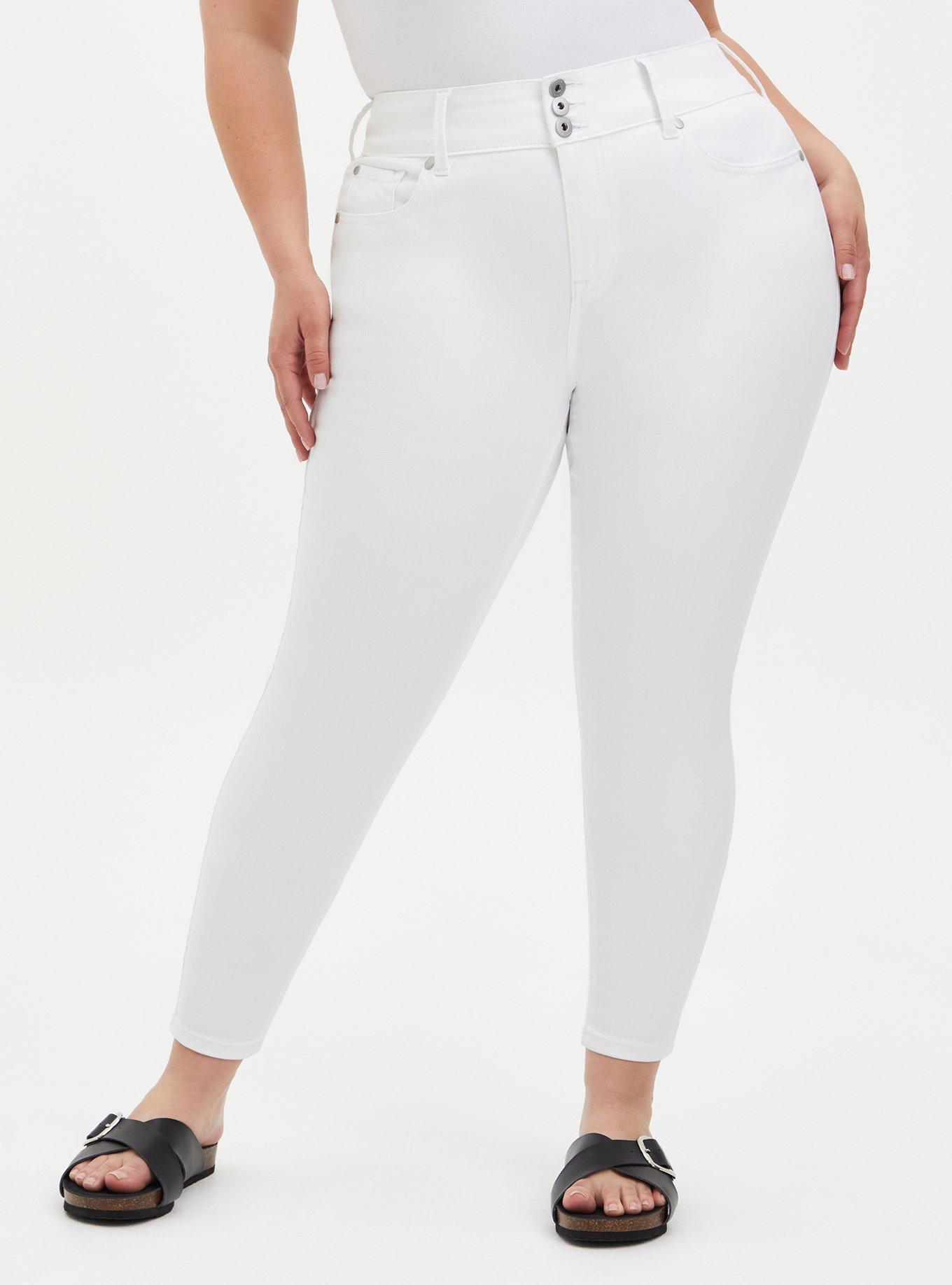 Torrid white clearance jeggings