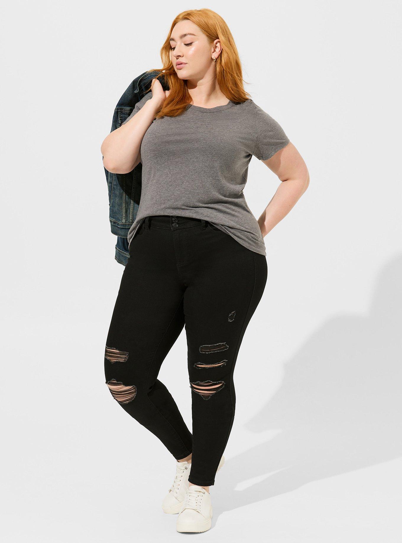 Tuck in any extra skin, leggings, woman, Wondering why more and more  women love these high-waisted leggings? ❤️