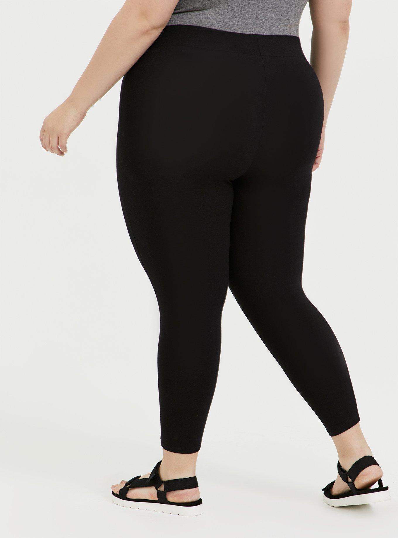 Plus Size - Her Universe Disney The Little Mermaid Ursula Tentacles Black  Crop Legging - Torrid