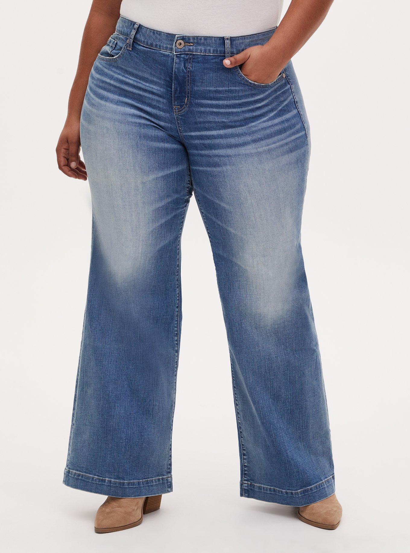 Torrid wide clearance leg jeans