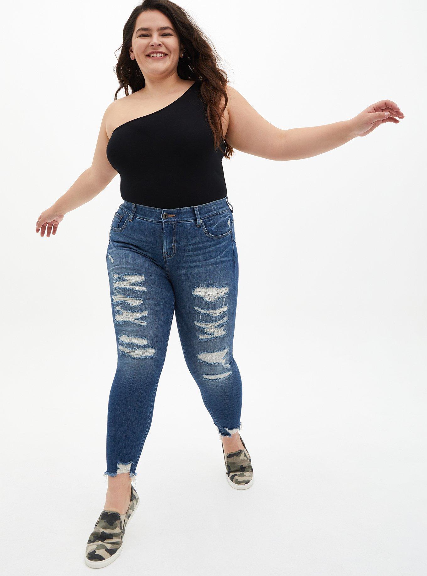 Plus Size - Foxy One Shoulder Top - Torrid