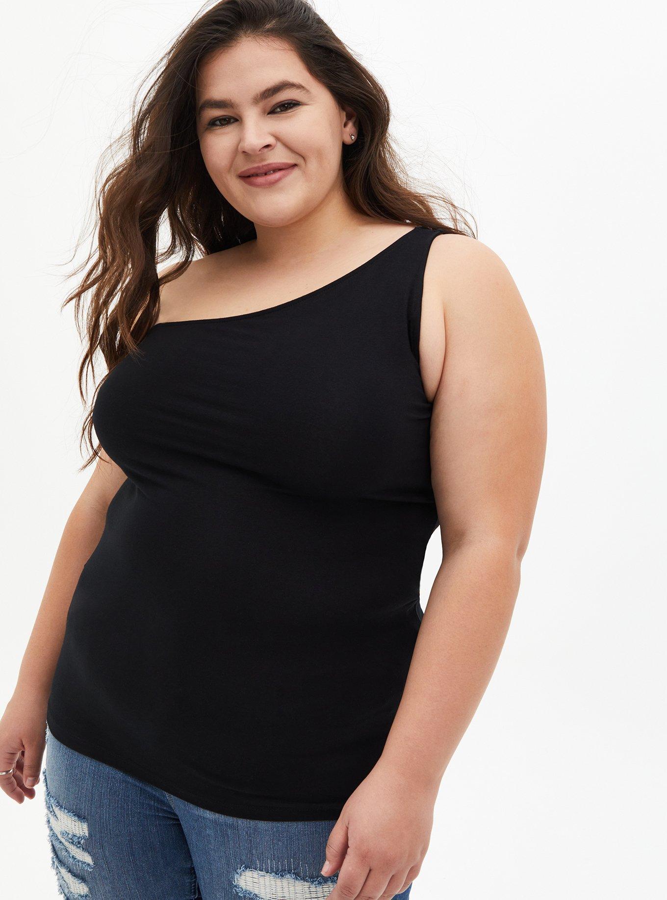 Plus Size - Foxy One Shoulder Top - Torrid