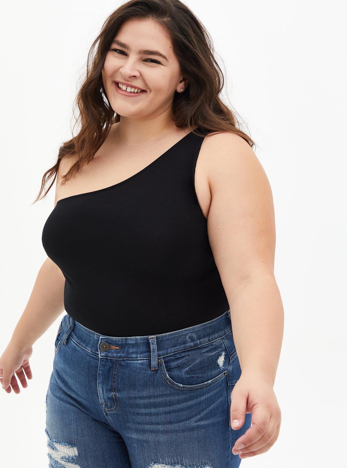 Plus Size - Foxy One Shoulder Top - Torrid