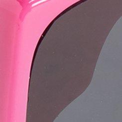 Plus Size Cateye Smoke Lens Sunglasses, PINK PEACOCK, swatch