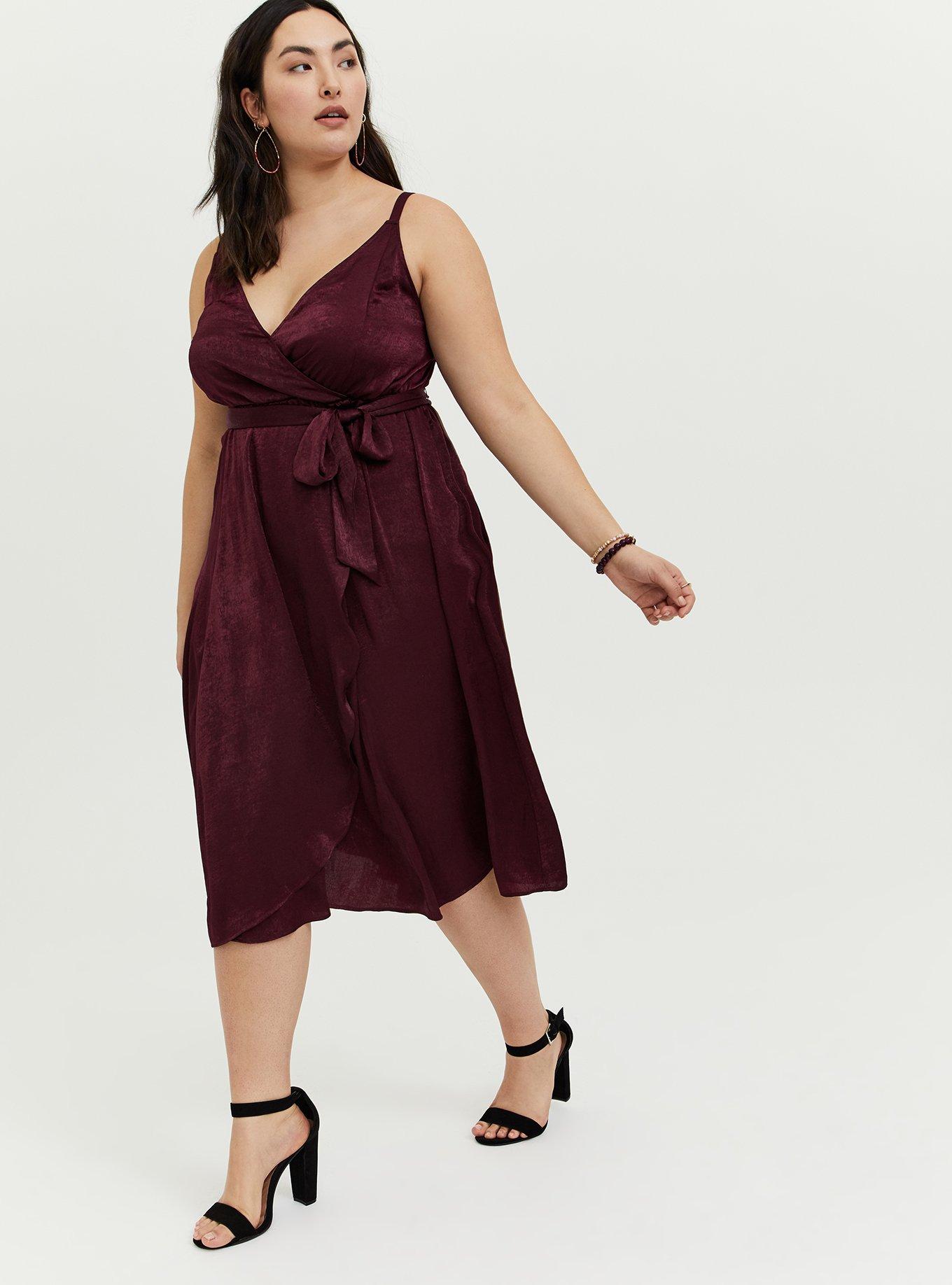 Torrid cheap wrap dress