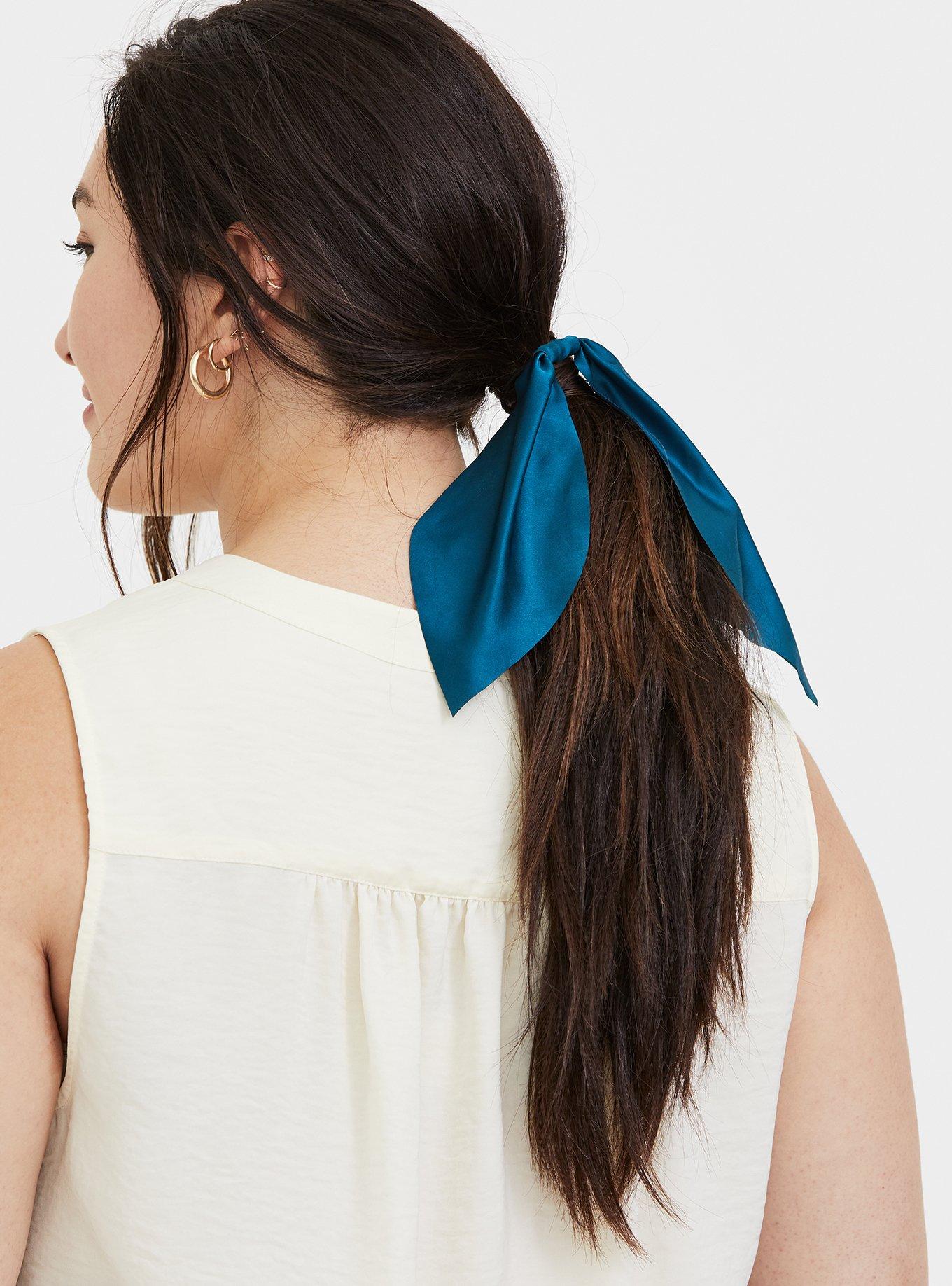 Plus Size - Multi Color Scarf Hair Tie Pack - Pack of 3 - Torrid
