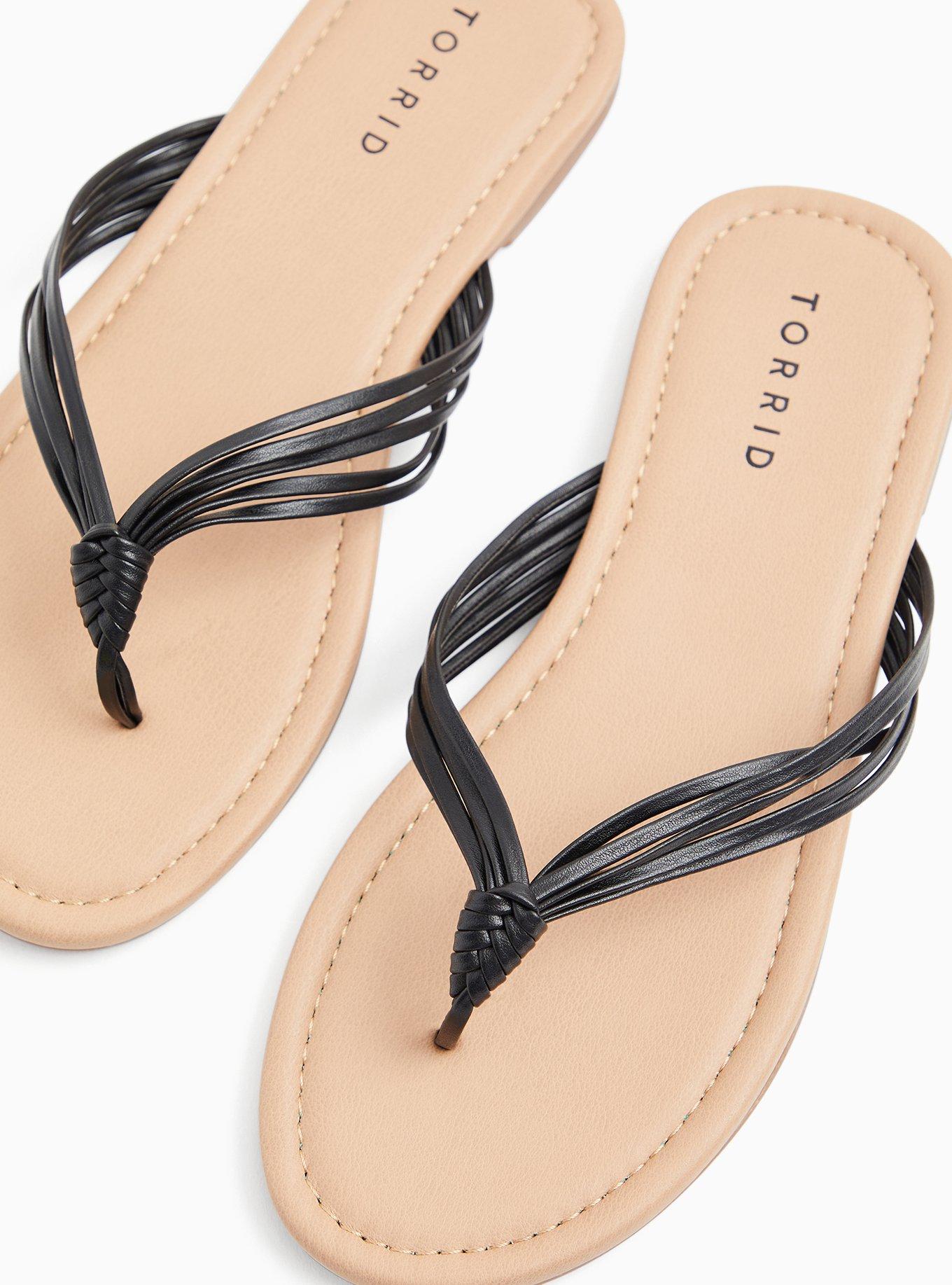 Plus Size Strappy Braided Sandal WW Torrid