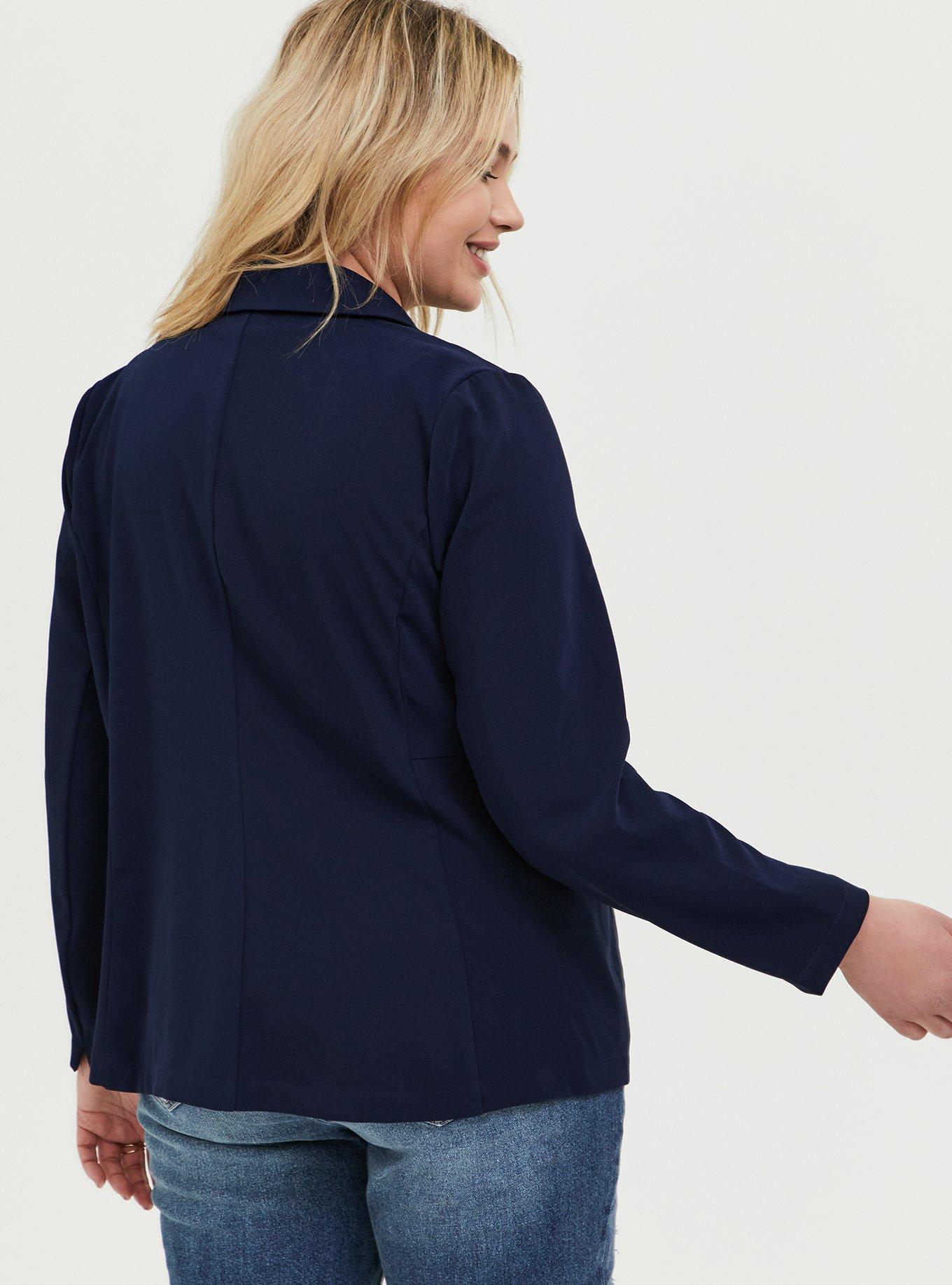 Boyfriend Blazer, PEACOAT, alternate