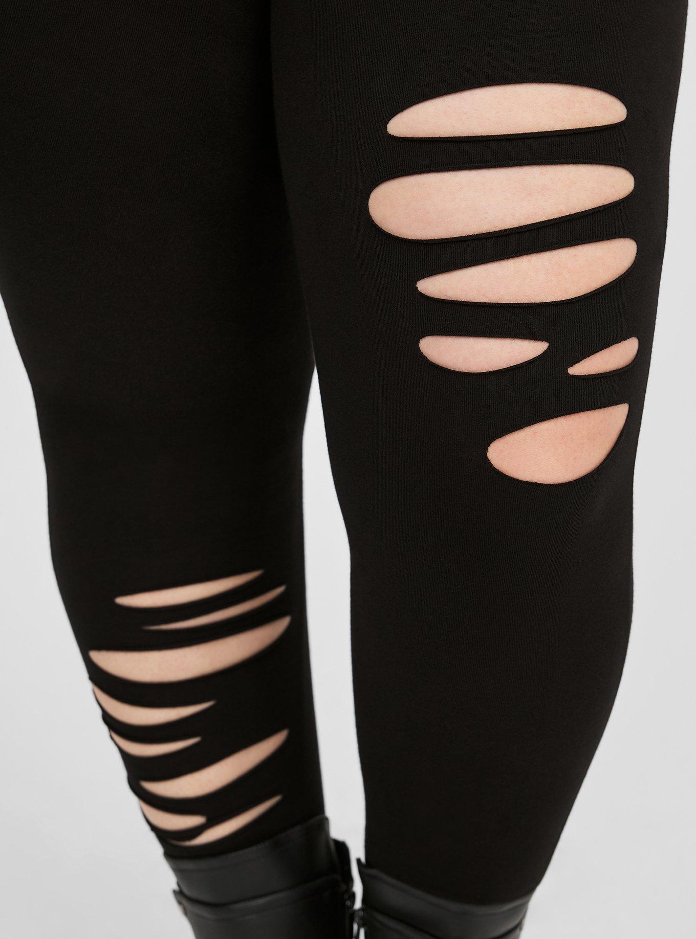 Torrid Black Leggings Size 4X Plus (4) (Plus) - 60% off