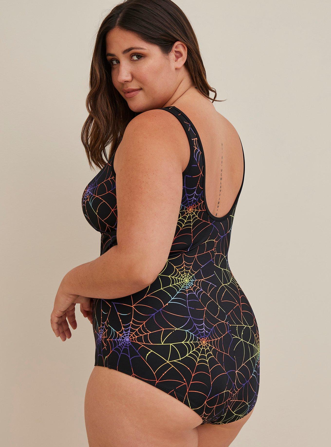 Plus Size - Wireless Swim Romper - Torrid