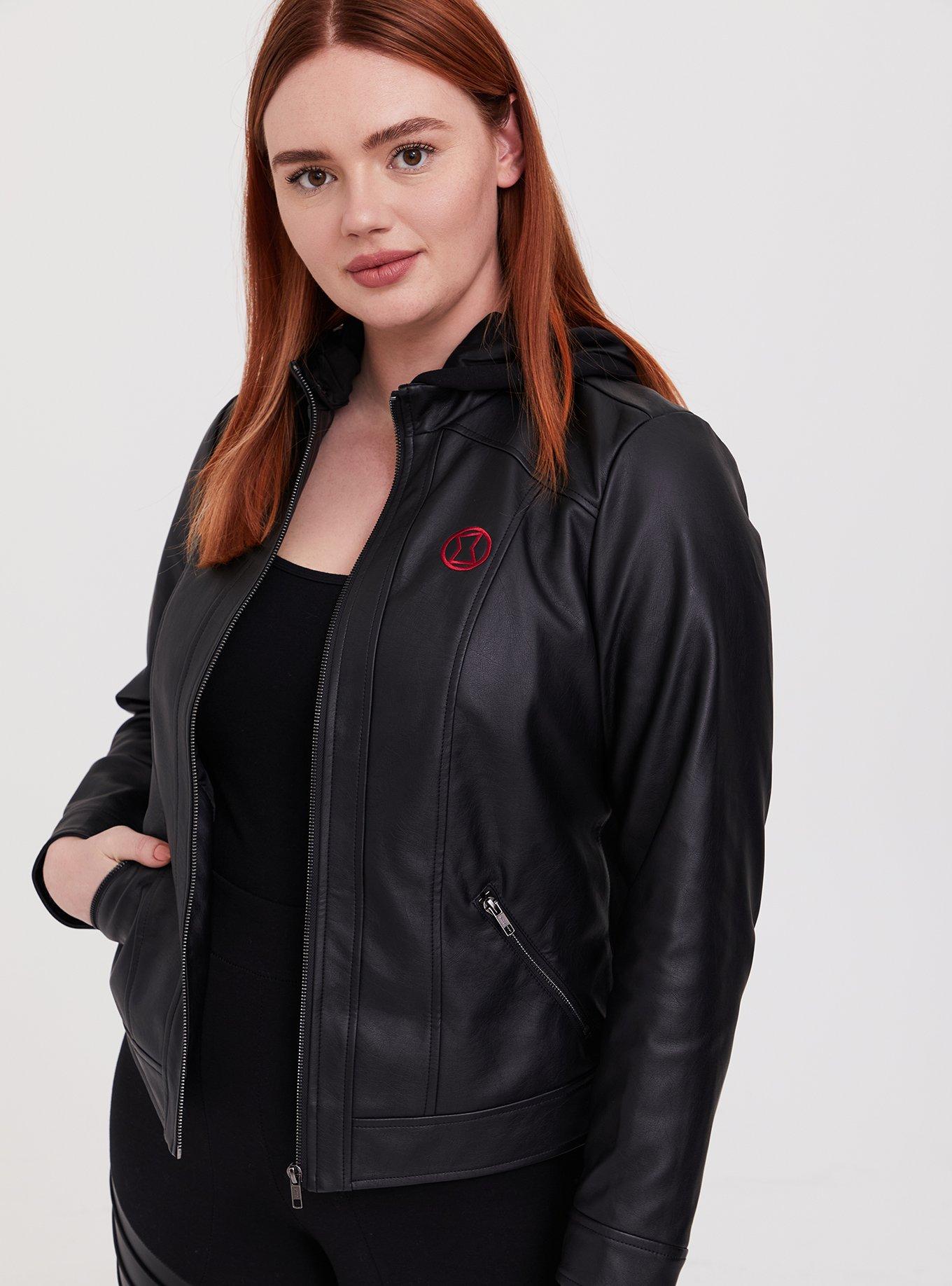 Her universe black widow jacket store