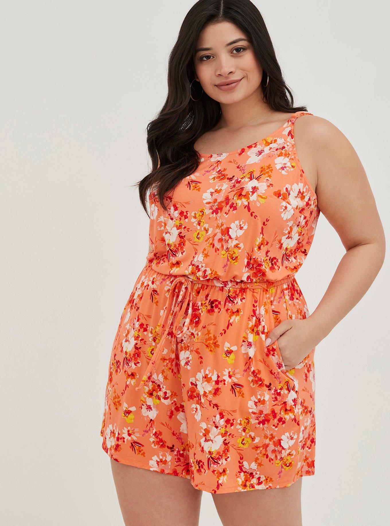 Plus Size - Super Soft Romper - Torrid