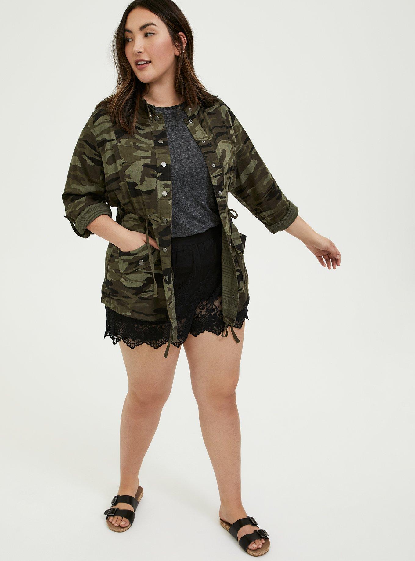 Plus Size Dual Fold Anorak Torrid