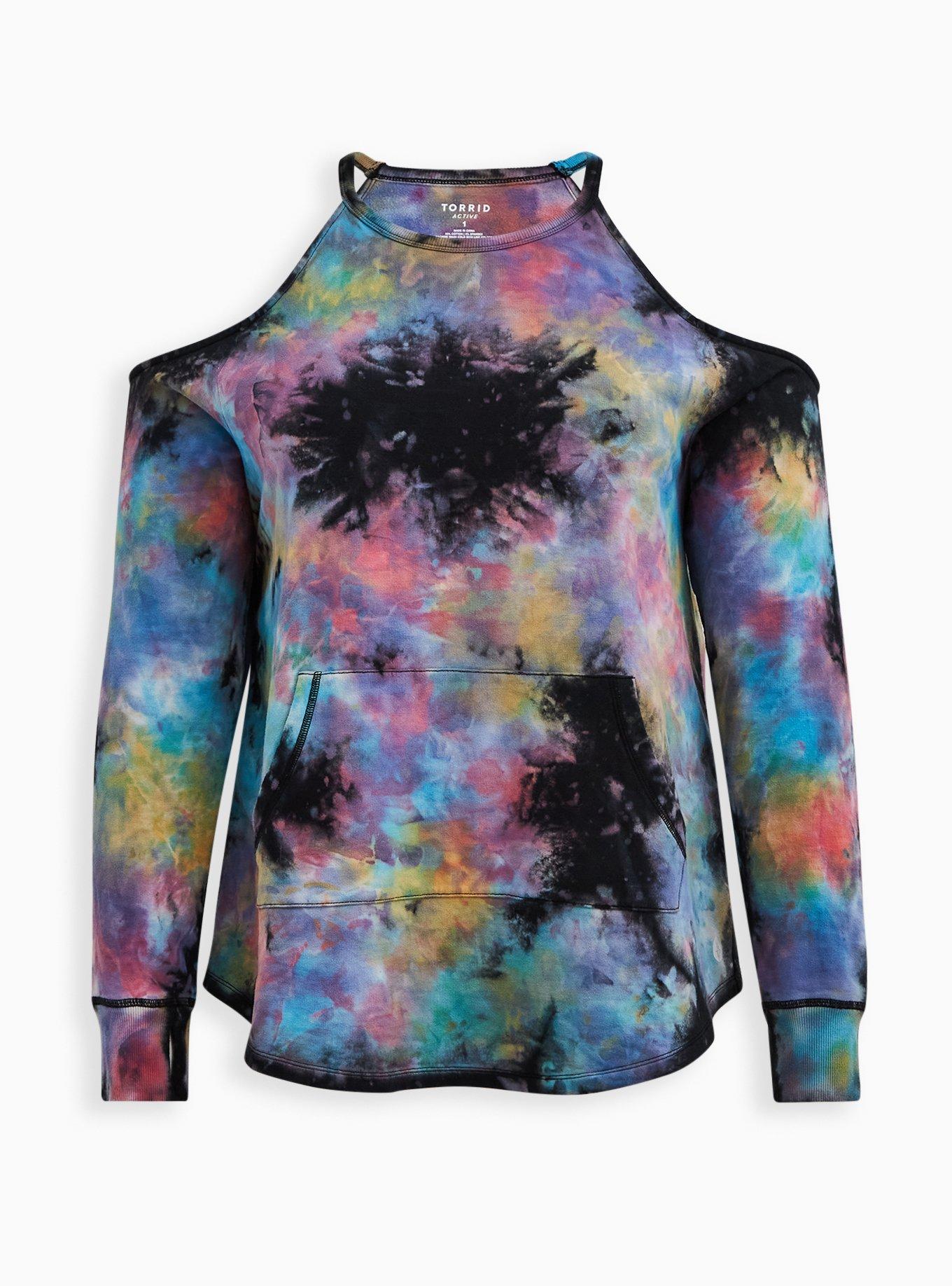 Torrid tie-dyed store sweat suit