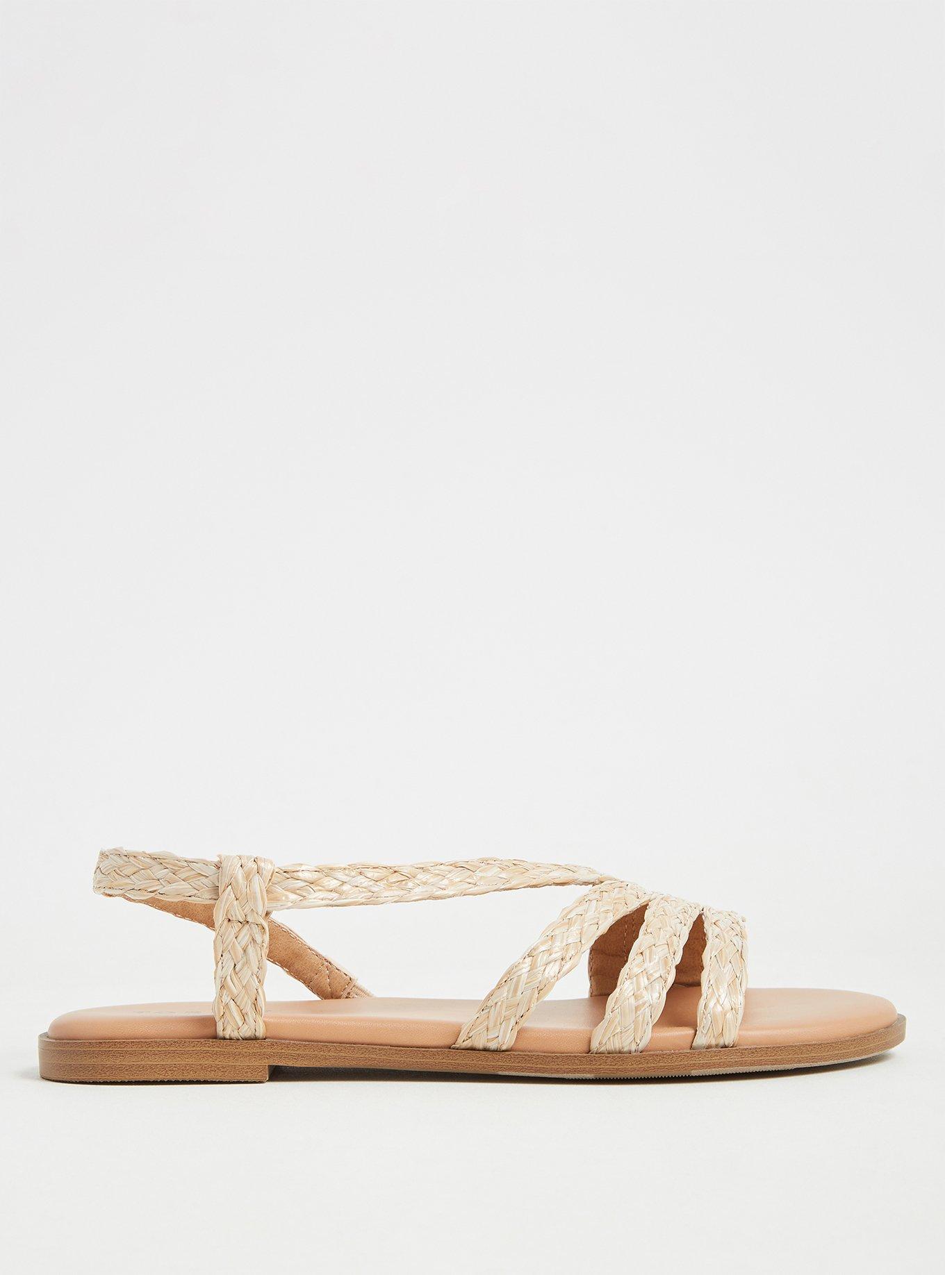 Tan Woven Jute Slingback Sandal (WW), TAUPE, alternate