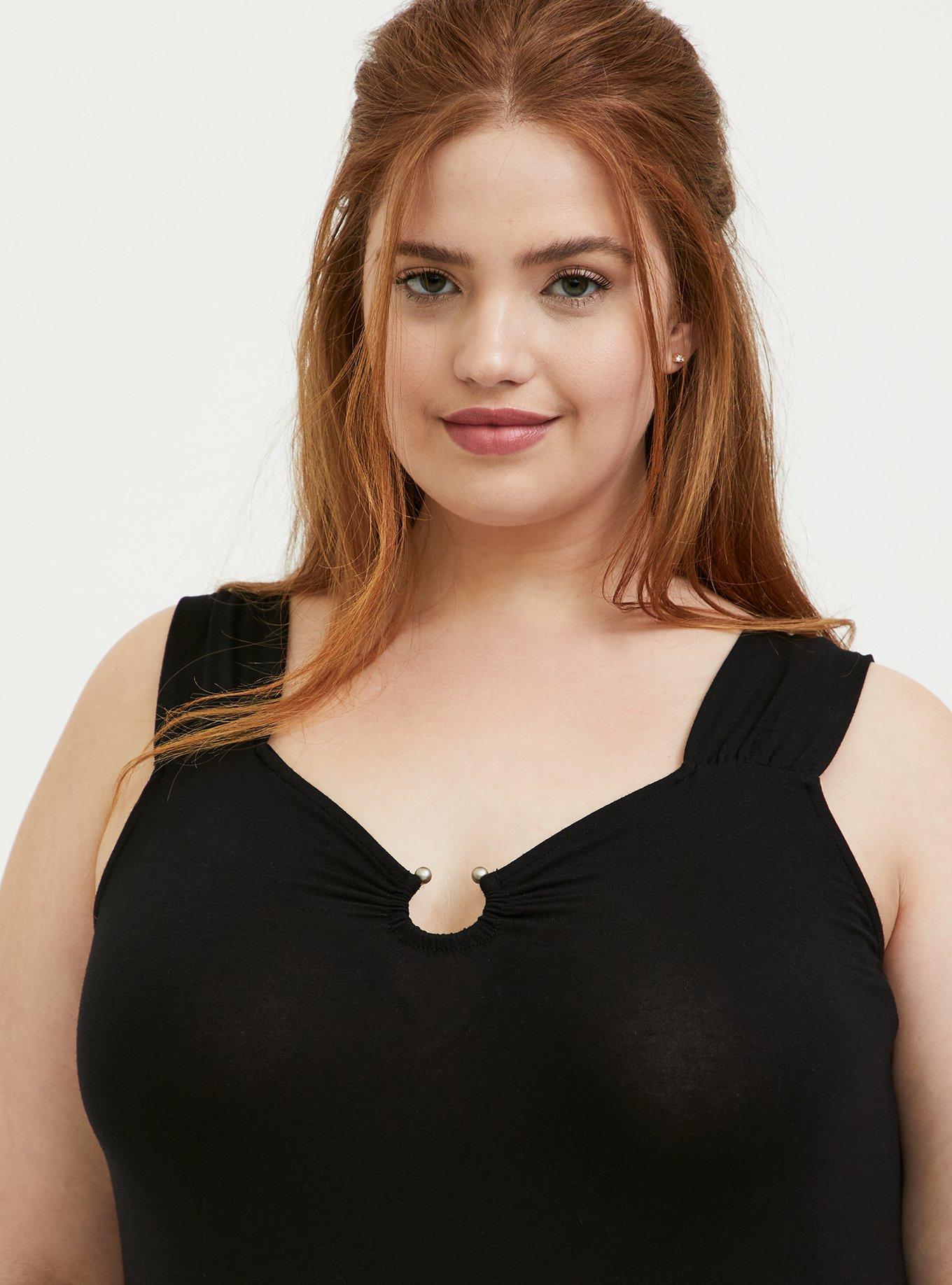 Super Soft U-Bar Tank, DEEP BLACK, alternate