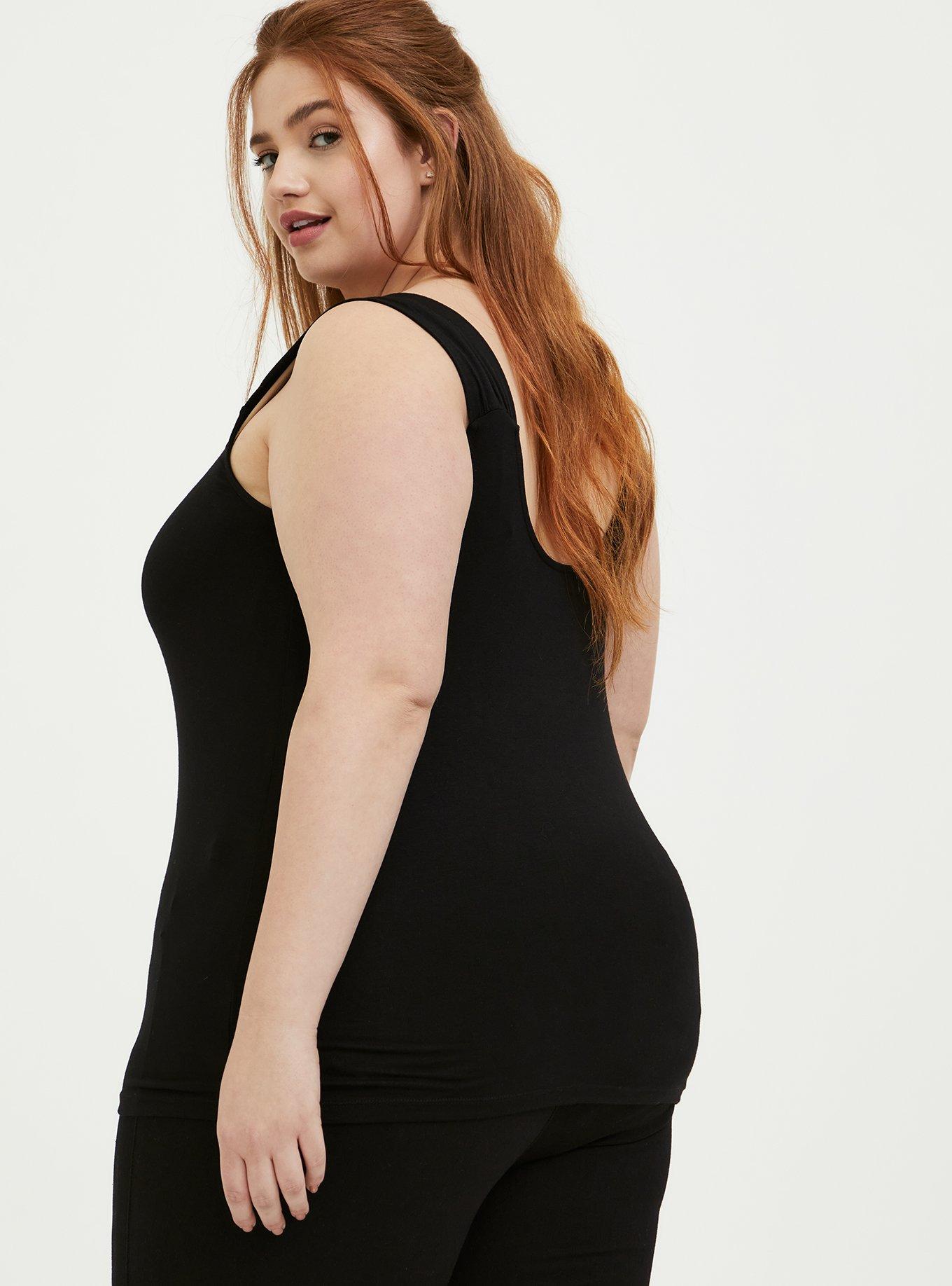 Super Soft U-Bar Tank, DEEP BLACK, alternate