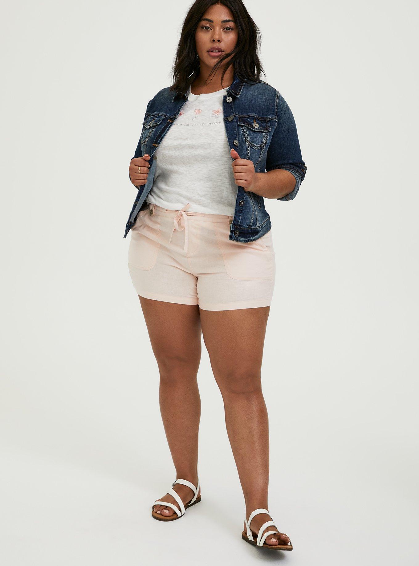 Plus Size Bloom Classic Fit Crew Tee - Heritage Slub White, CLOUD DANCER, alternate