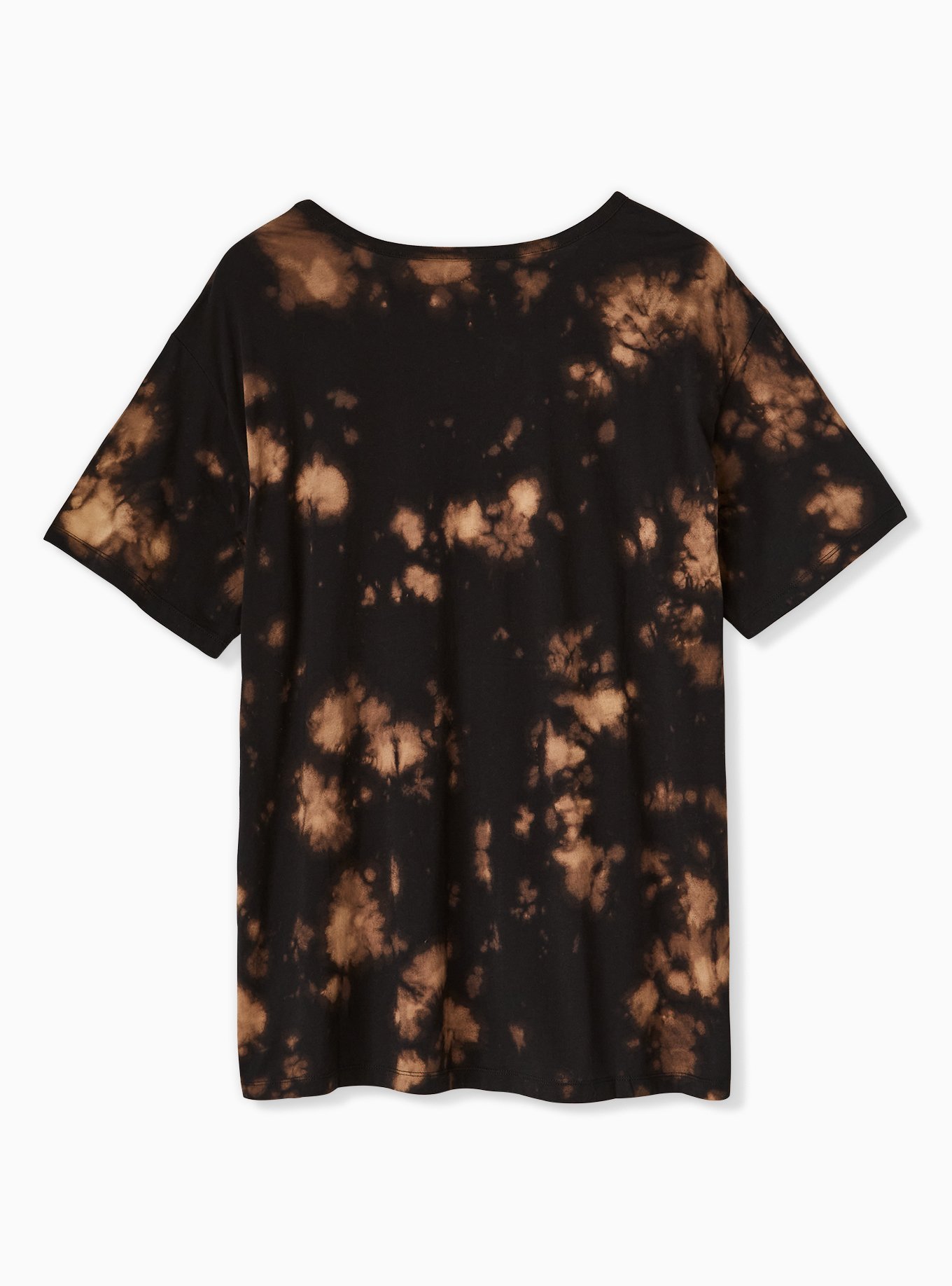 Plus Size - Wu-Tang Black Acid Wash Crew Tee - Torrid