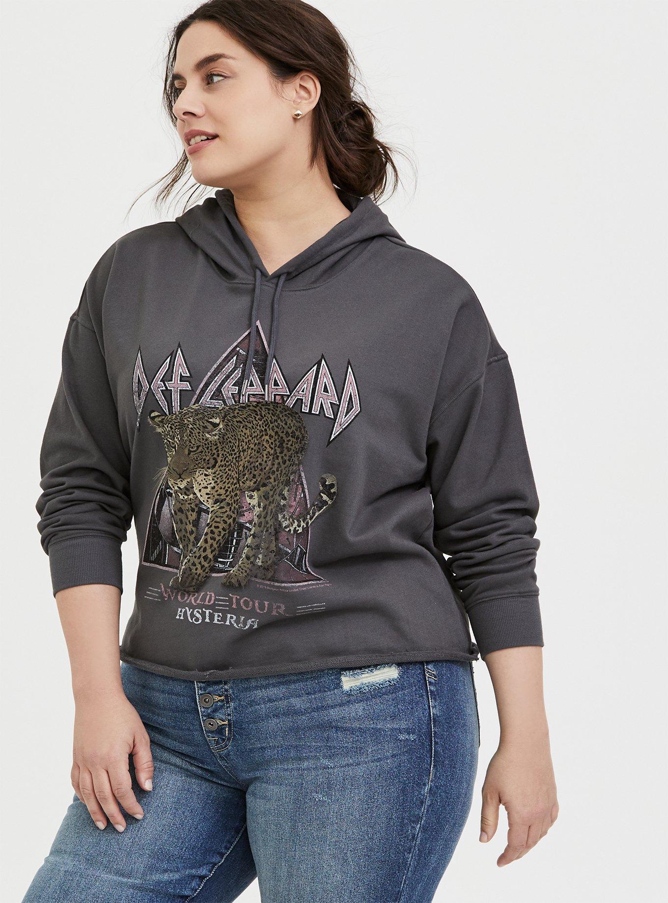 Rockwear Black Cropped Sweatshirt Hoodie - AU 12 –