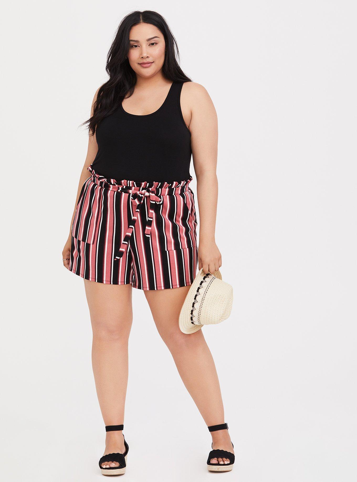 Drawstring Paperbag Waist Shorts with Pockets – Glam-ish Boutique