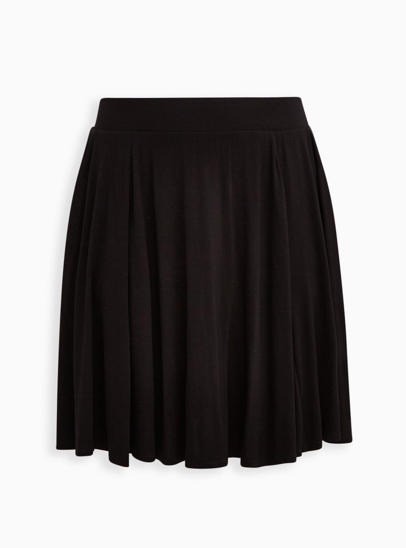 Super Soft Black Skort, , hi-res