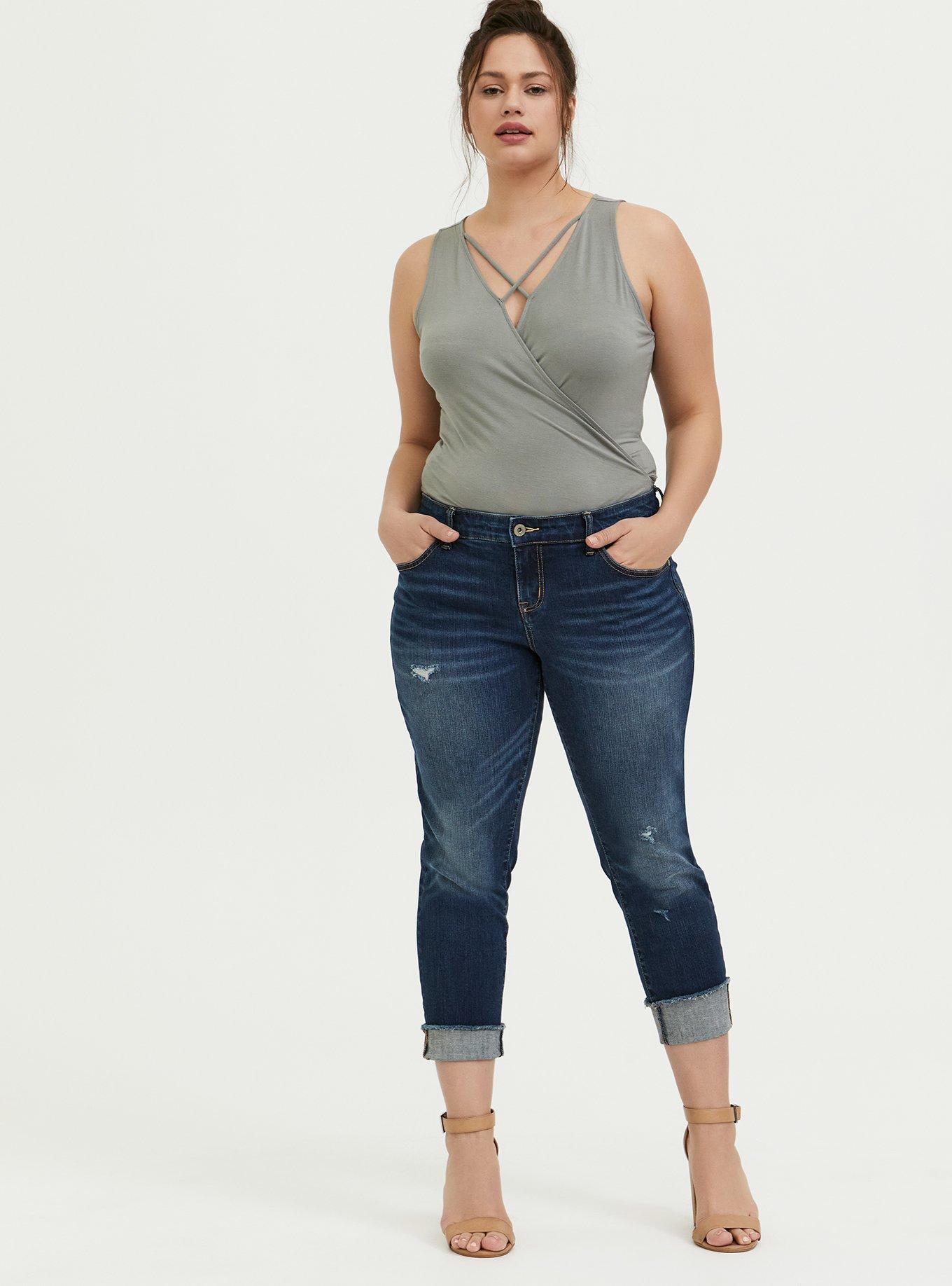 Super Soft Surplice Strappy Bodysuit, MOON MIST, alternate