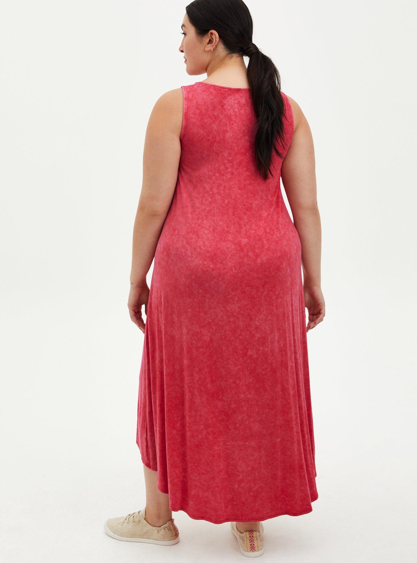 Plus Size - Maxi Super Soft Hi-Low Dress - Torrid