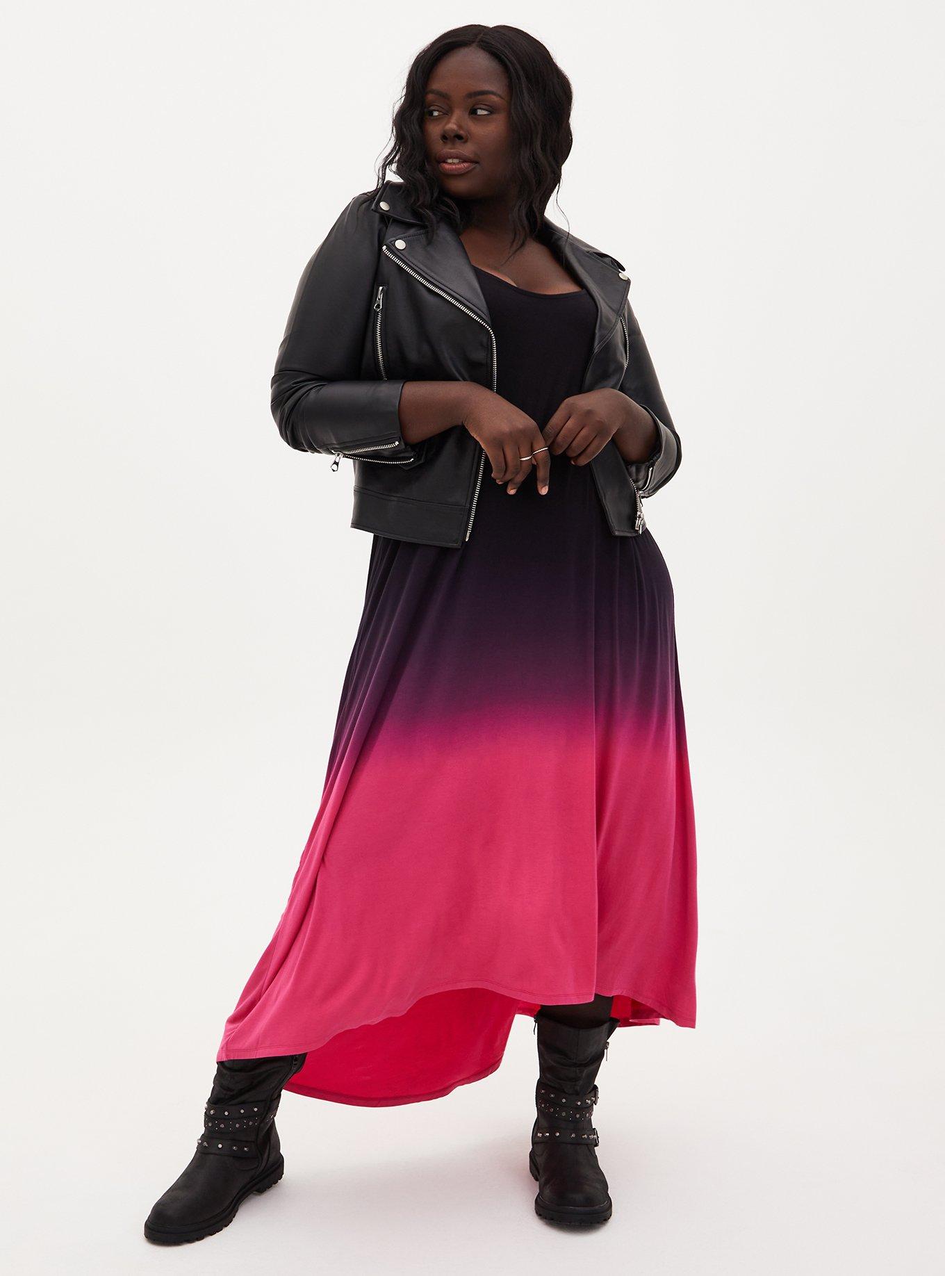 Plus Size - Maxi Super Soft Hi-Low Dress - Torrid