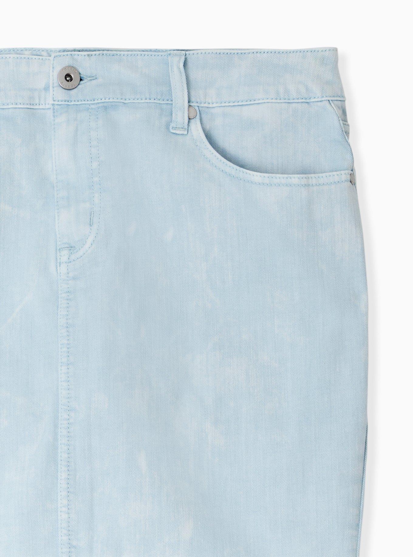 H&m plus size outlet denim skirt