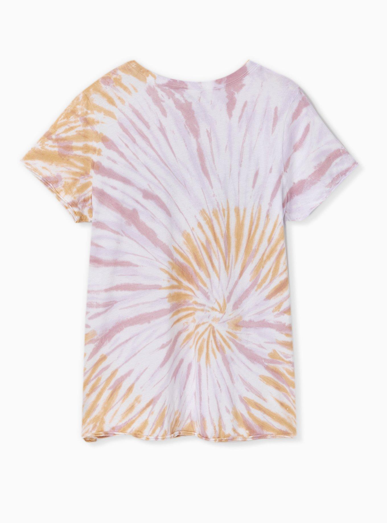 Torrid 5 Blush Tie-Dye buying AC/DC Grpahic Tee