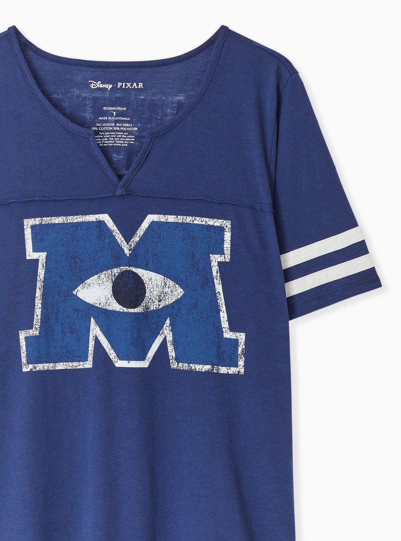 Disney Pixar Monsters University Football Top, MEDIEVAL BLUE, alternate