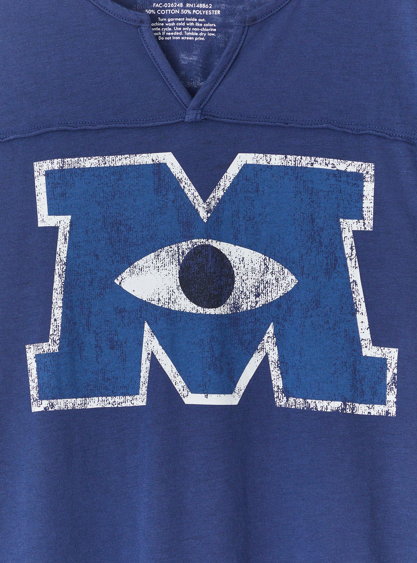 Disney Pixar Monsters University Football Top, MEDIEVAL BLUE, alternate