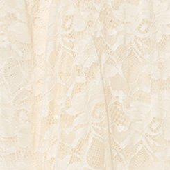 Lace Fit & Flare Kimono, WHISPER WHITE, swatch
