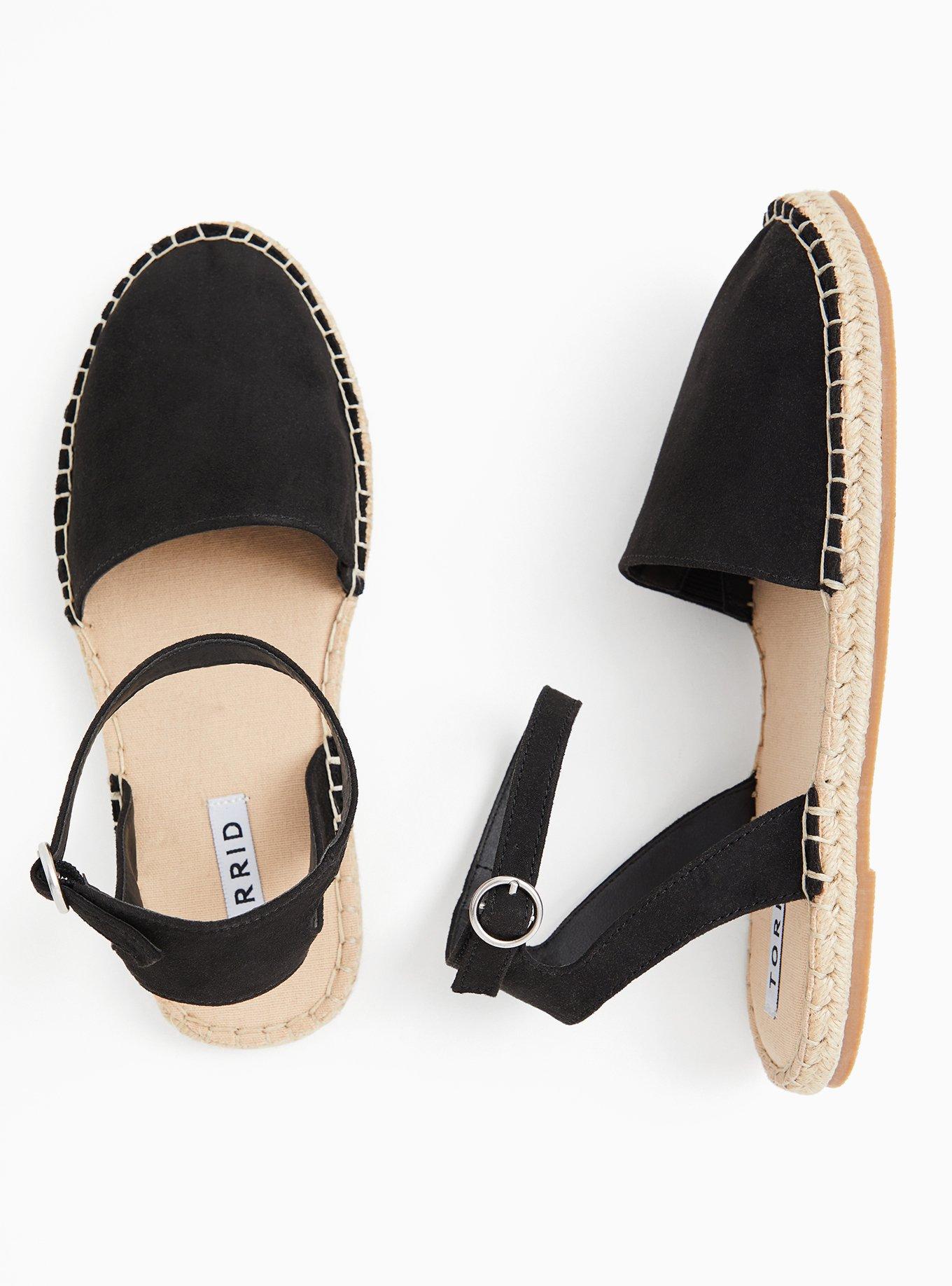 Plus Size Ankle Strap Espadrille Flat WW Torrid