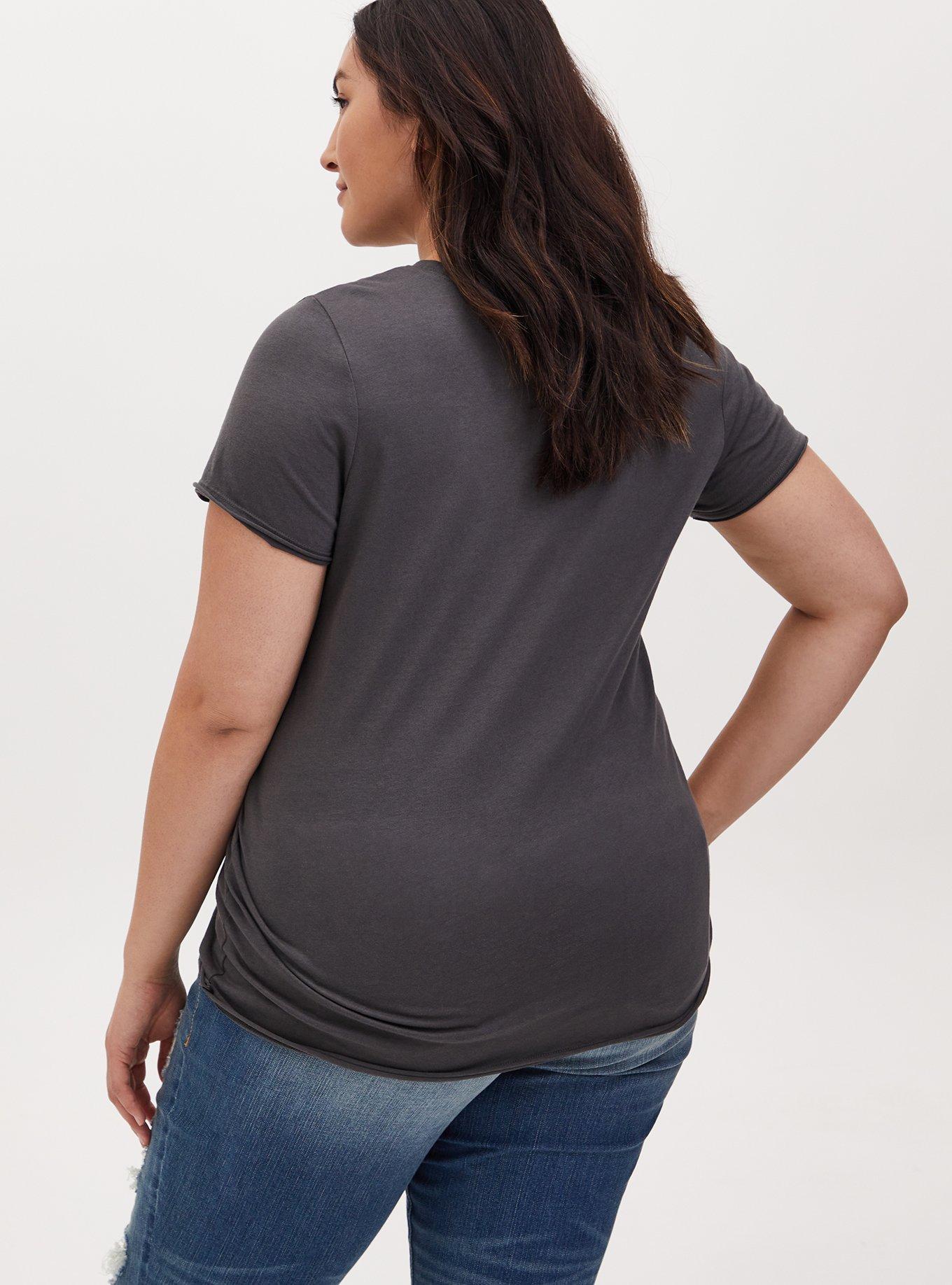 Tupac Poetic Justice Crew Tee - Vintage Black, DEEP BLACK, alternate