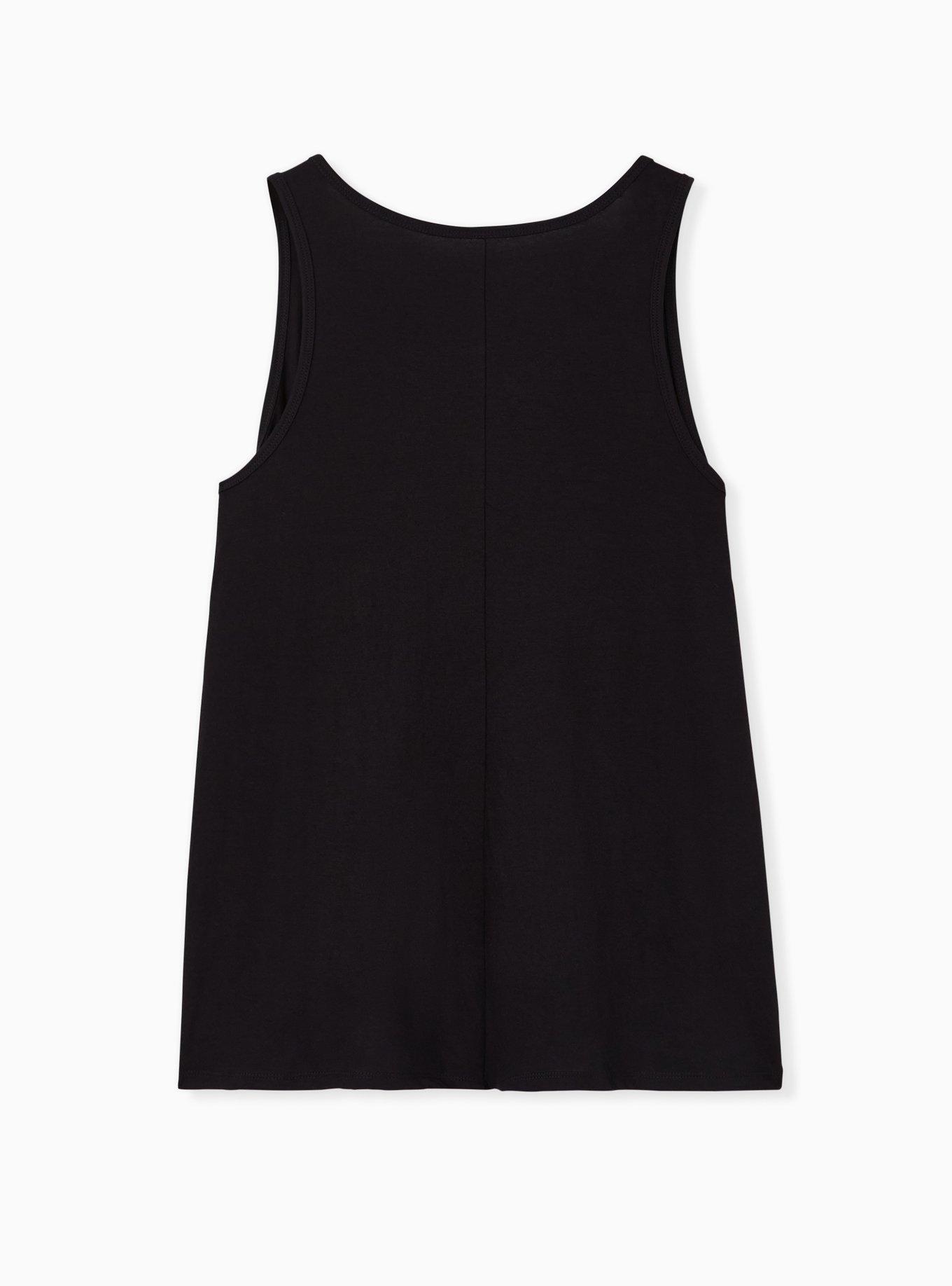 Plus Size MTV Beavis & Butt-Head Crew Tank - Black, DEEP BLACK, alternate