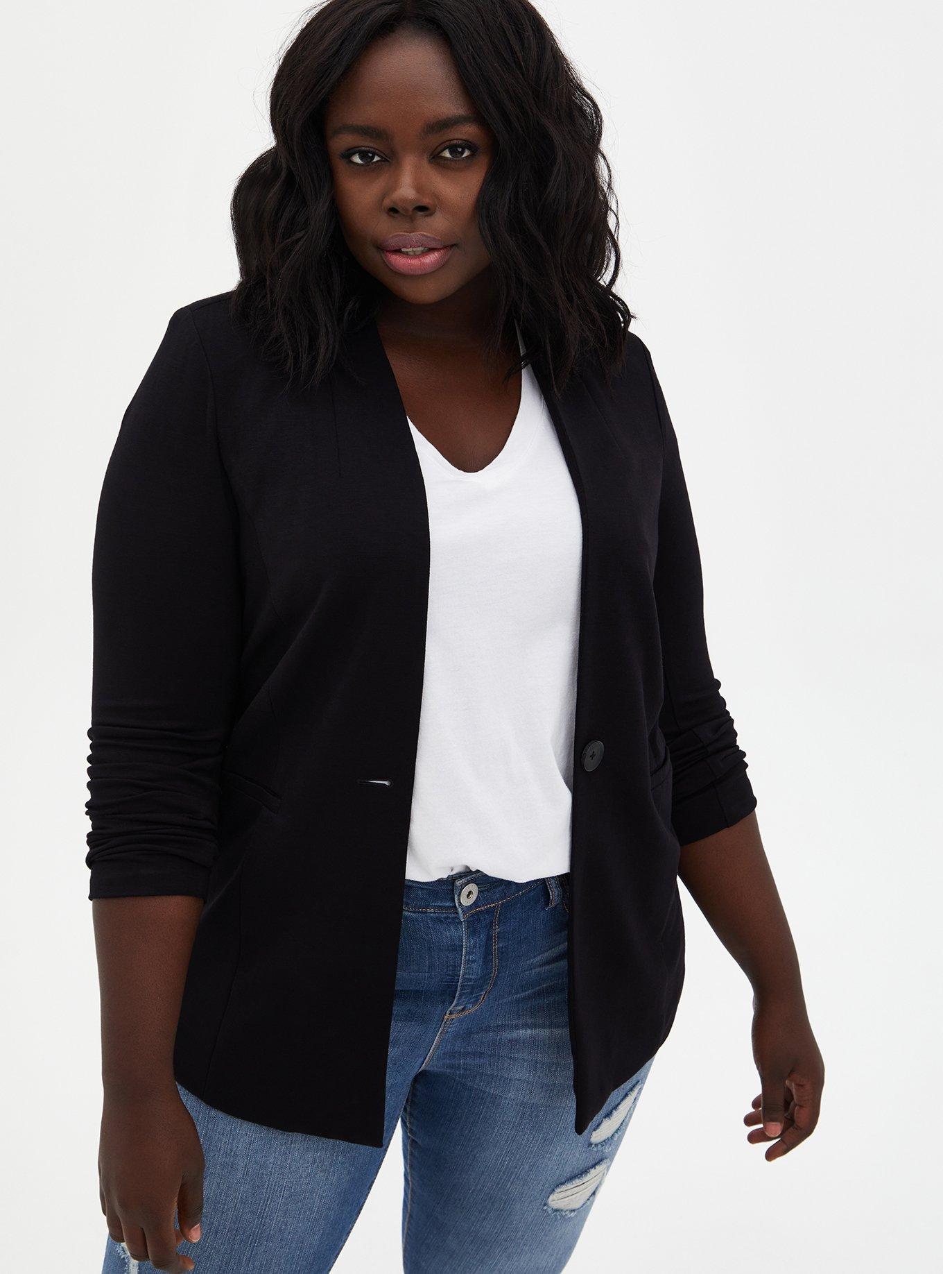 Torrid blazer top