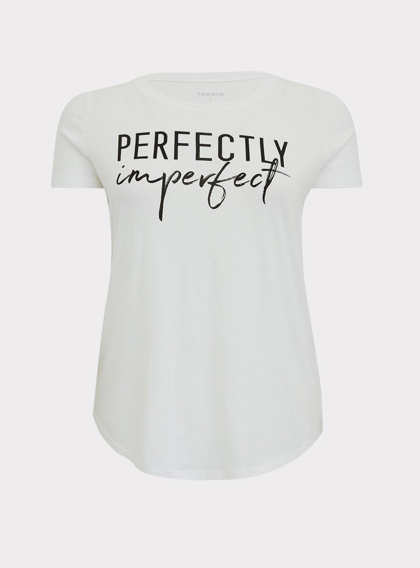 Perfectly Imperfect White Crew Tee, CLOUD DANCER, hi-res