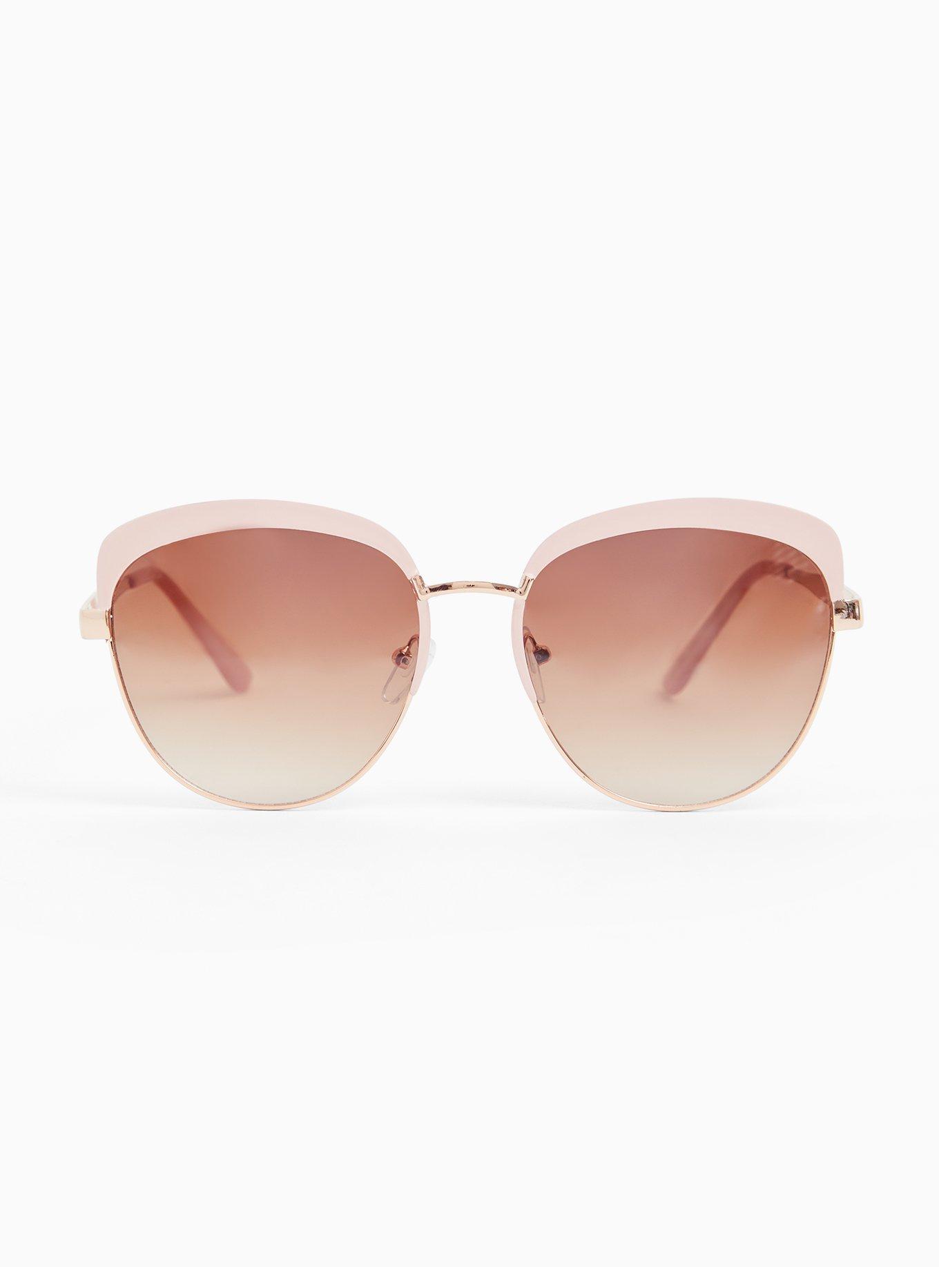 Plus Size Blush Pink Cat Eye Sunglasses Torrid