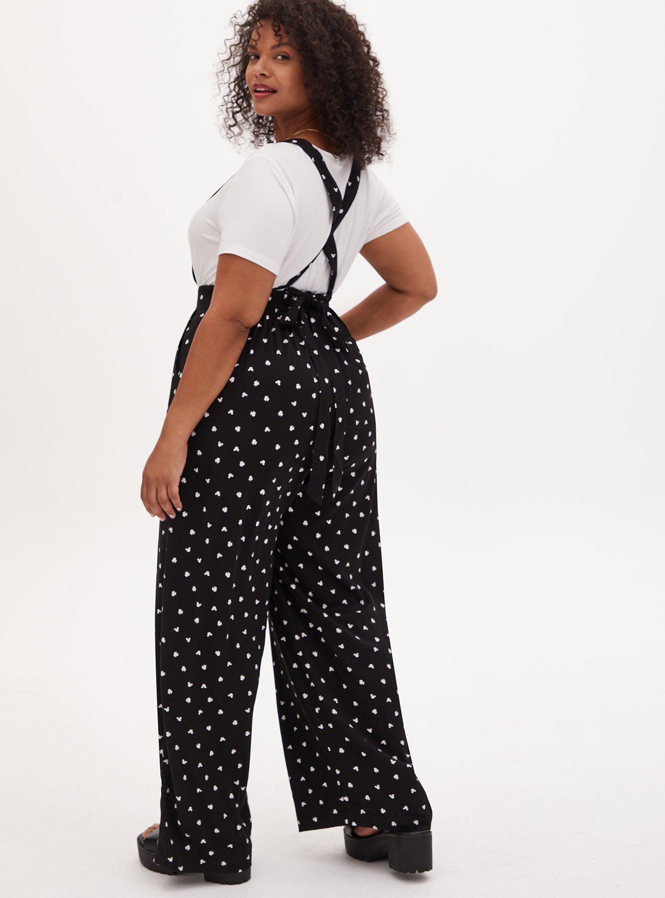 Torrid best sale black overalls